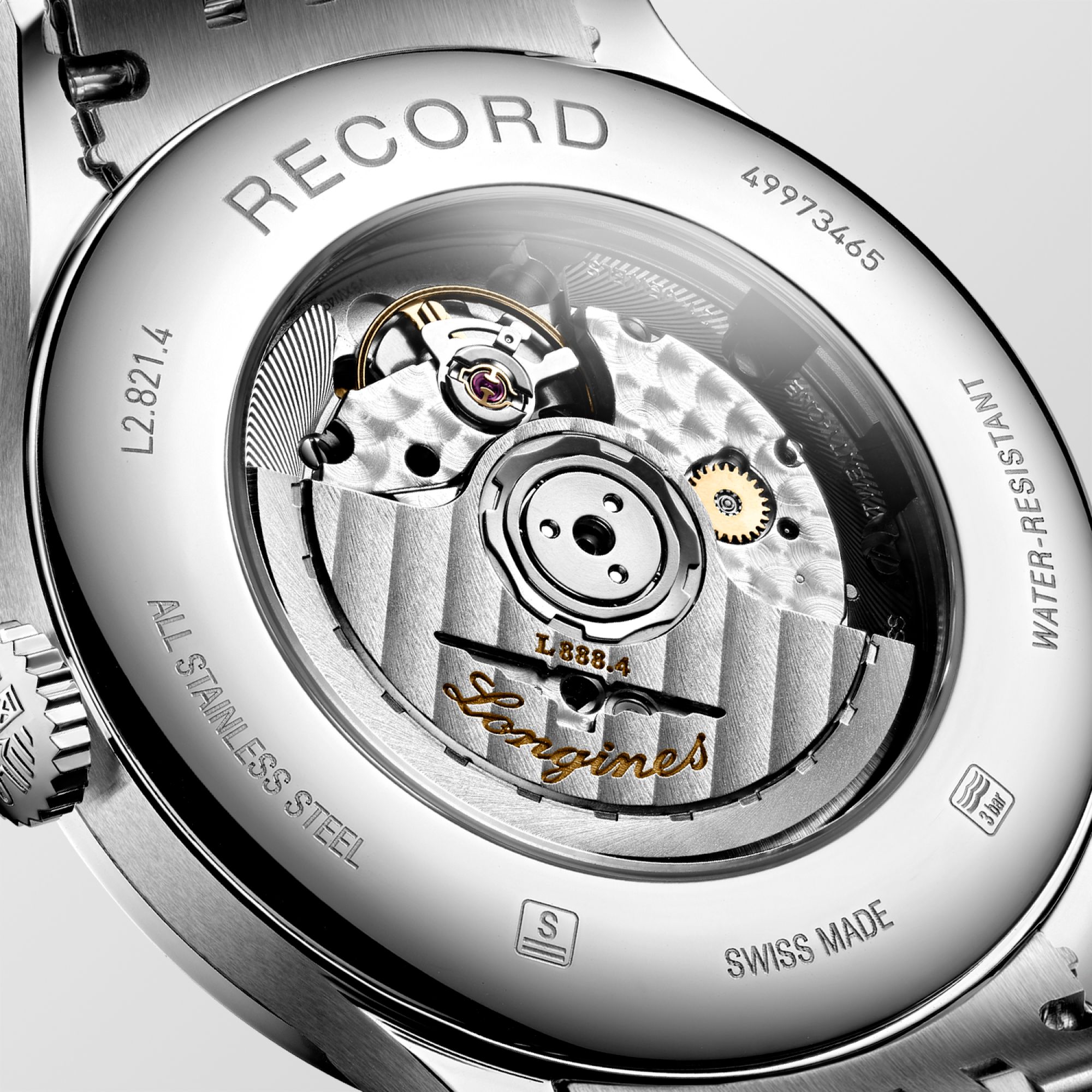 Collection Record Watchmaking Tradition Référence :  L2.821.4.96.6 -3