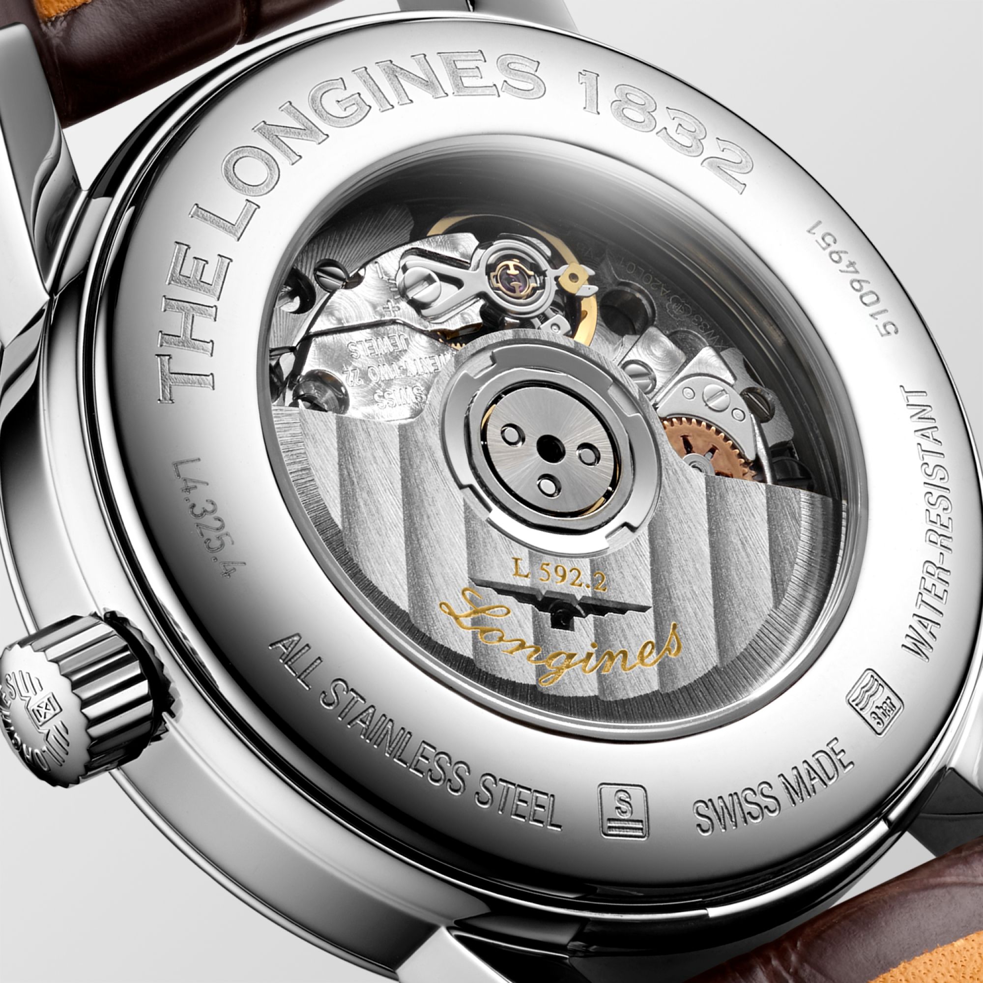 The Longines 1832 Watchmaking Tradition Référence :  L4.325.4.92.2 -3