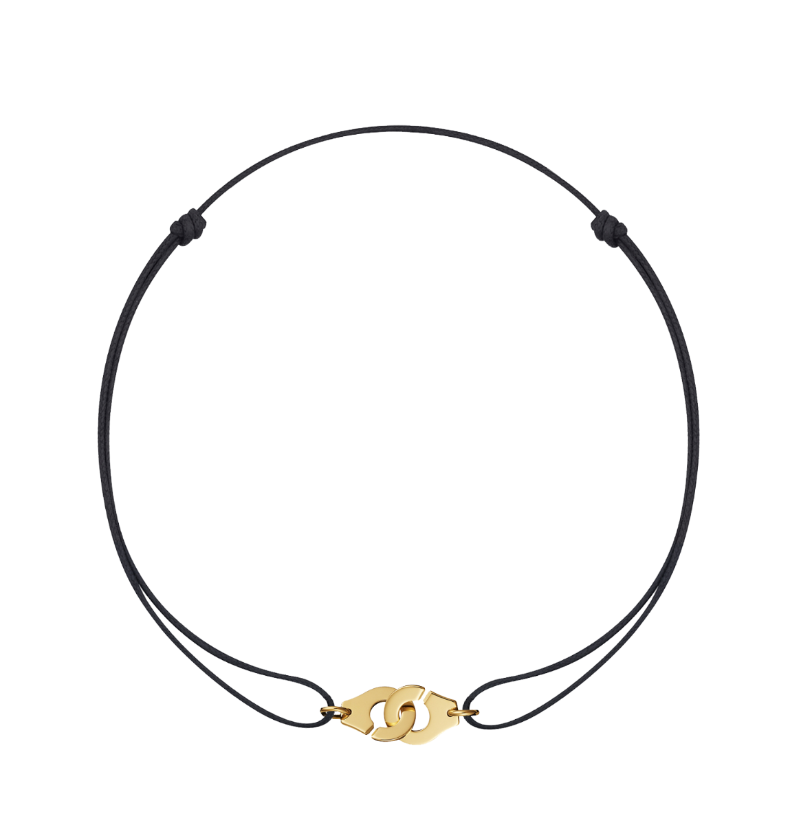 Bracelet sur cordon Menottes dinh van R8 or jaune Menottes dinh van Référence :  319101 -3