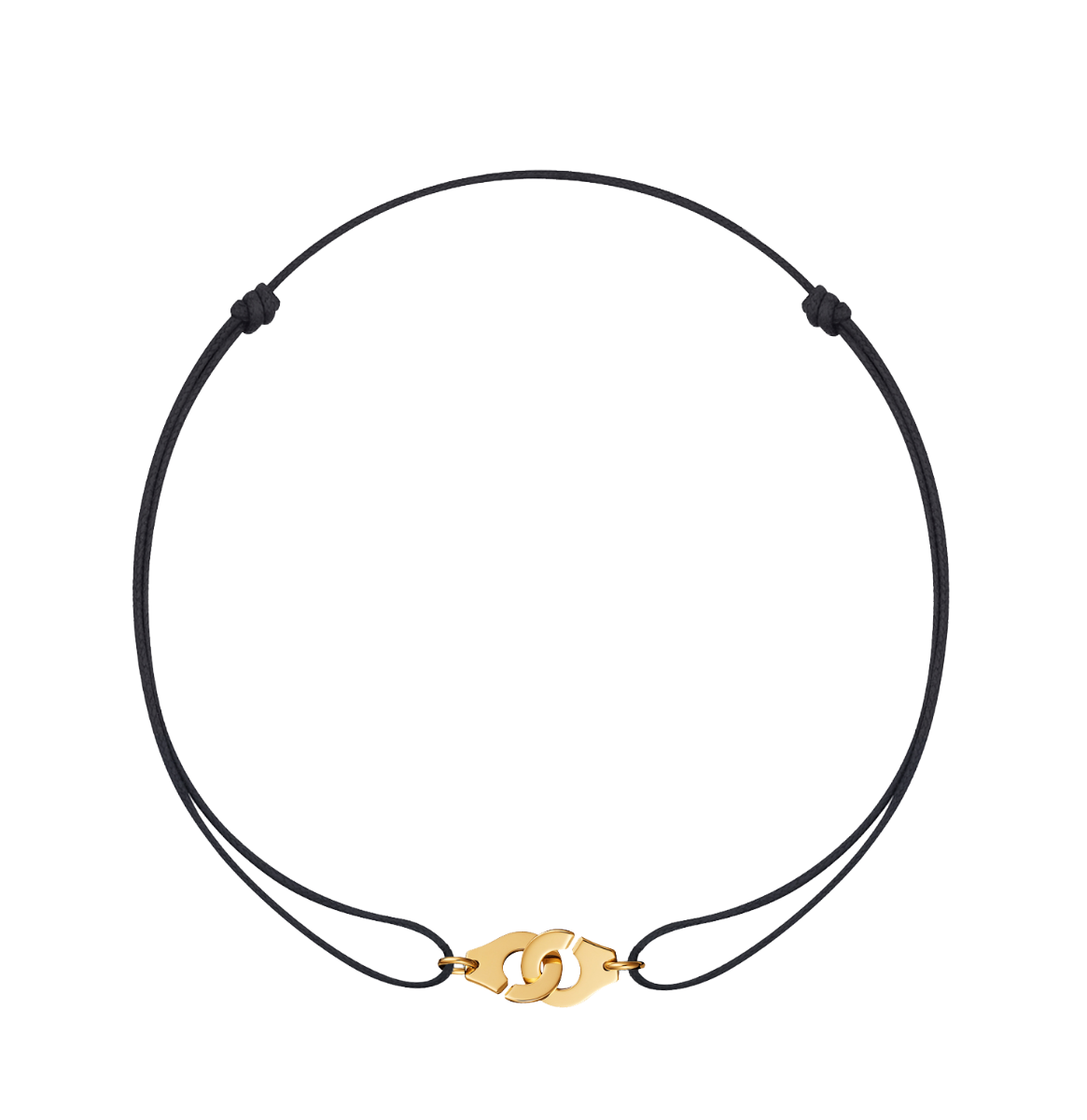 Bracelet sur cordon Menottes dinh van R10 or jaune Menottes dinh van Référence :  341102 -3