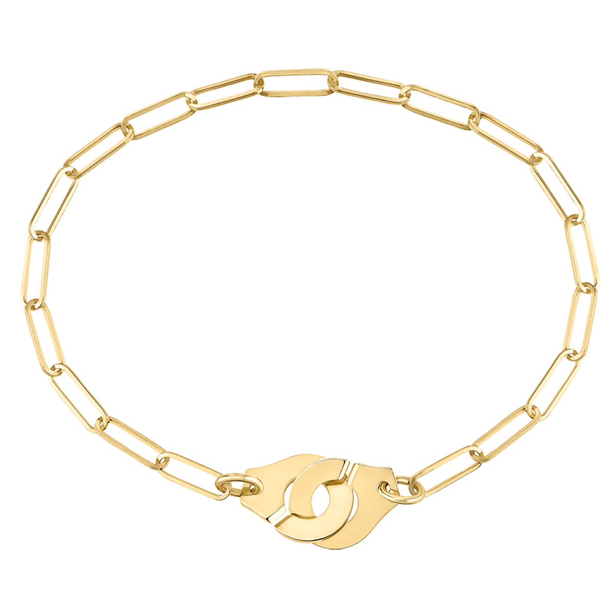 Bracelet Menottes dinh van R10 or jaune