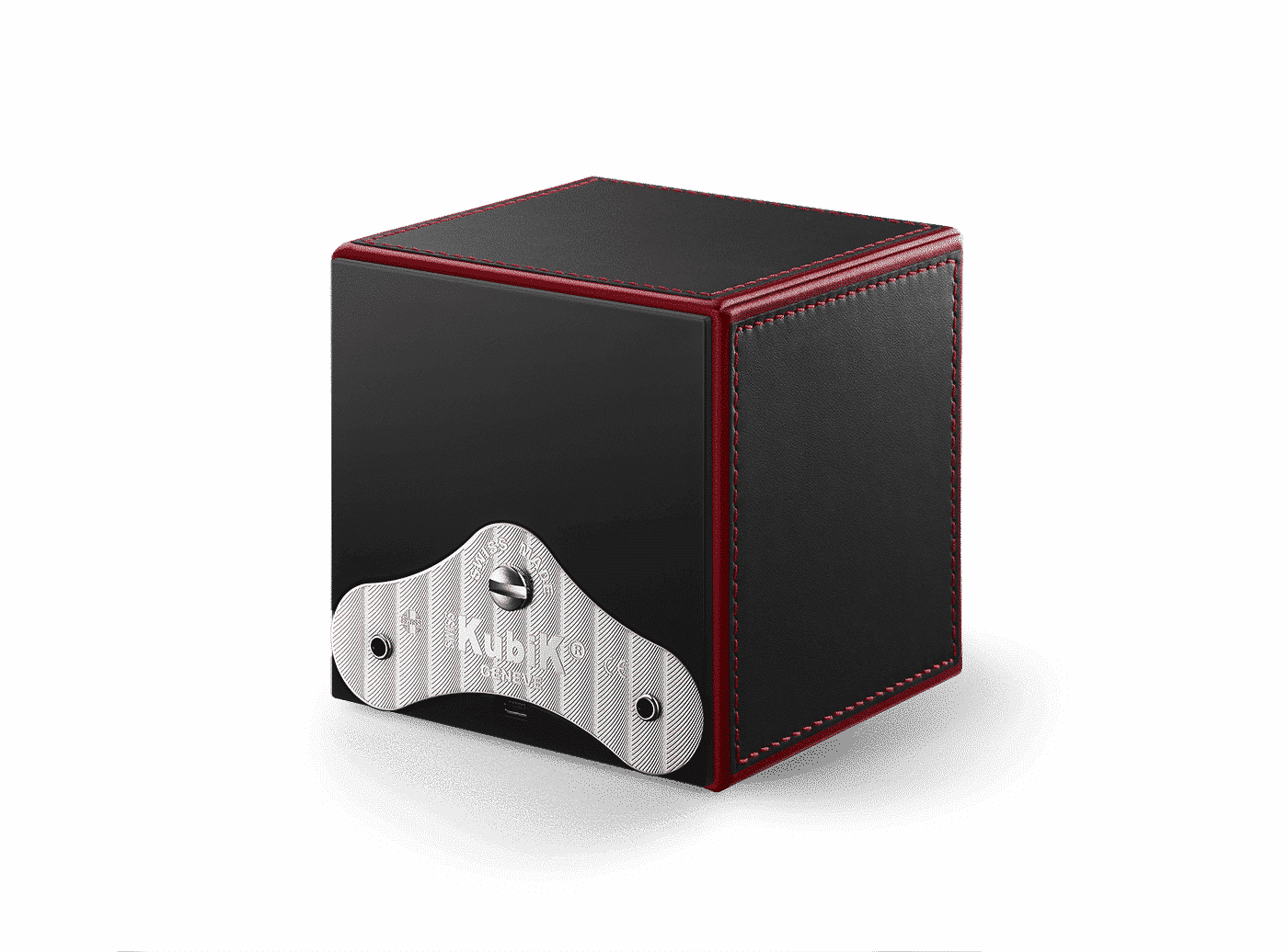 Masterbox Cuir Noir Bord Cuir Rouge Masterbox Référence :  SK01.CV.GT.ROUGE -3