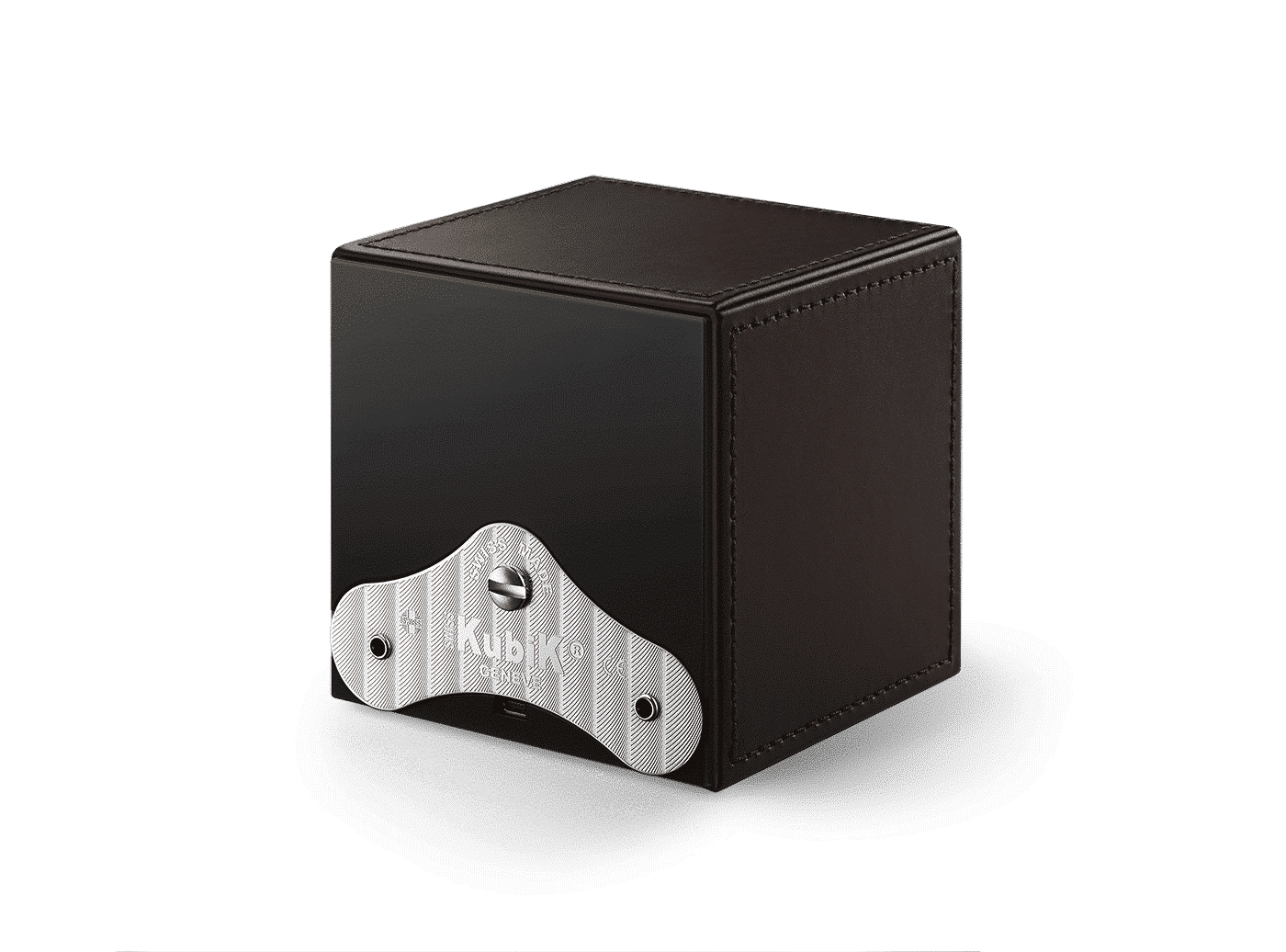 Masterbox Cuir marron surpiqûres marrons Masterbox Référence :  SK01.CV004 -3