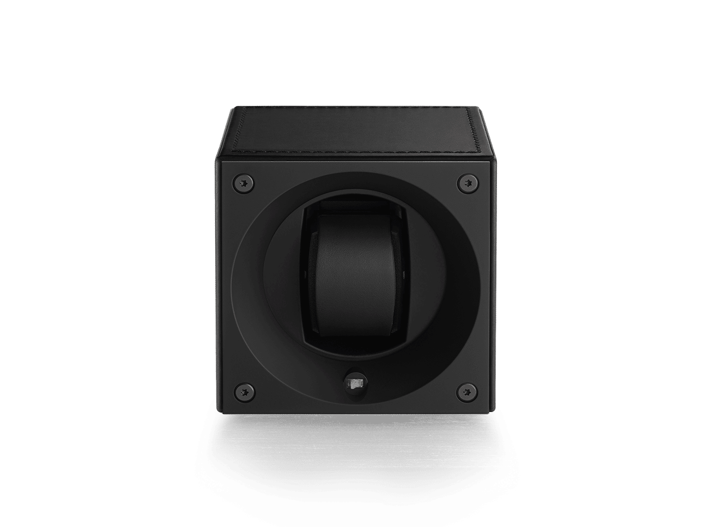 Masterbox Cuir noir gommé surpiqûres noires Masterbox Référence :  SK01.CV008 -2