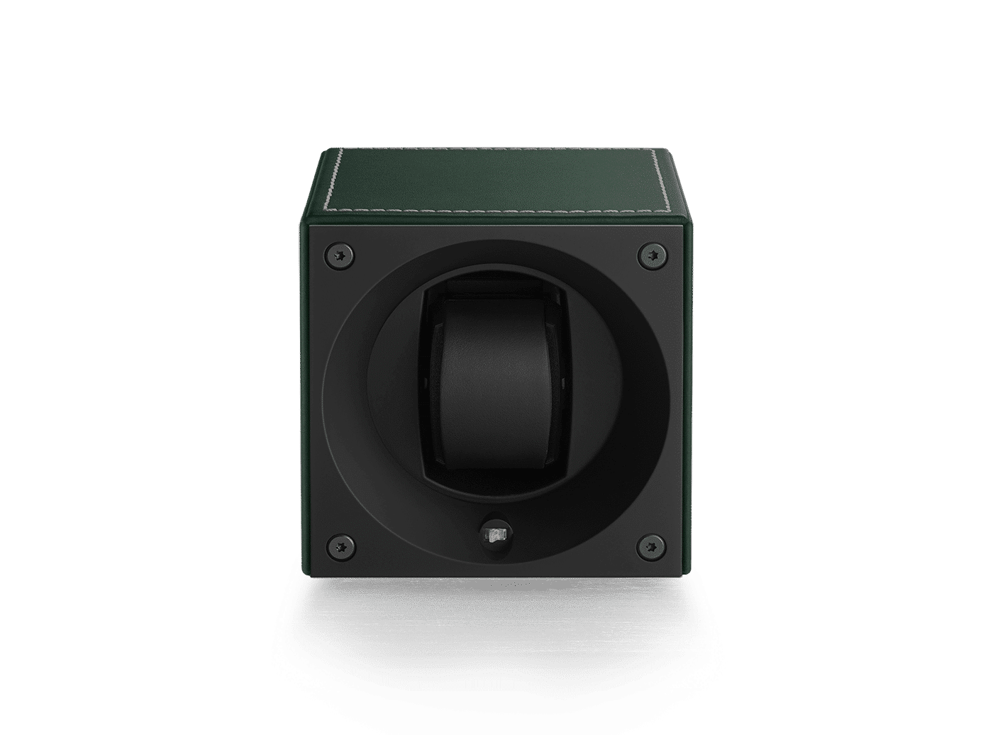 Masterbox Cuir Duo Vert Surpiqures Blanches Multiple Référence :  SK02.CV005 -2