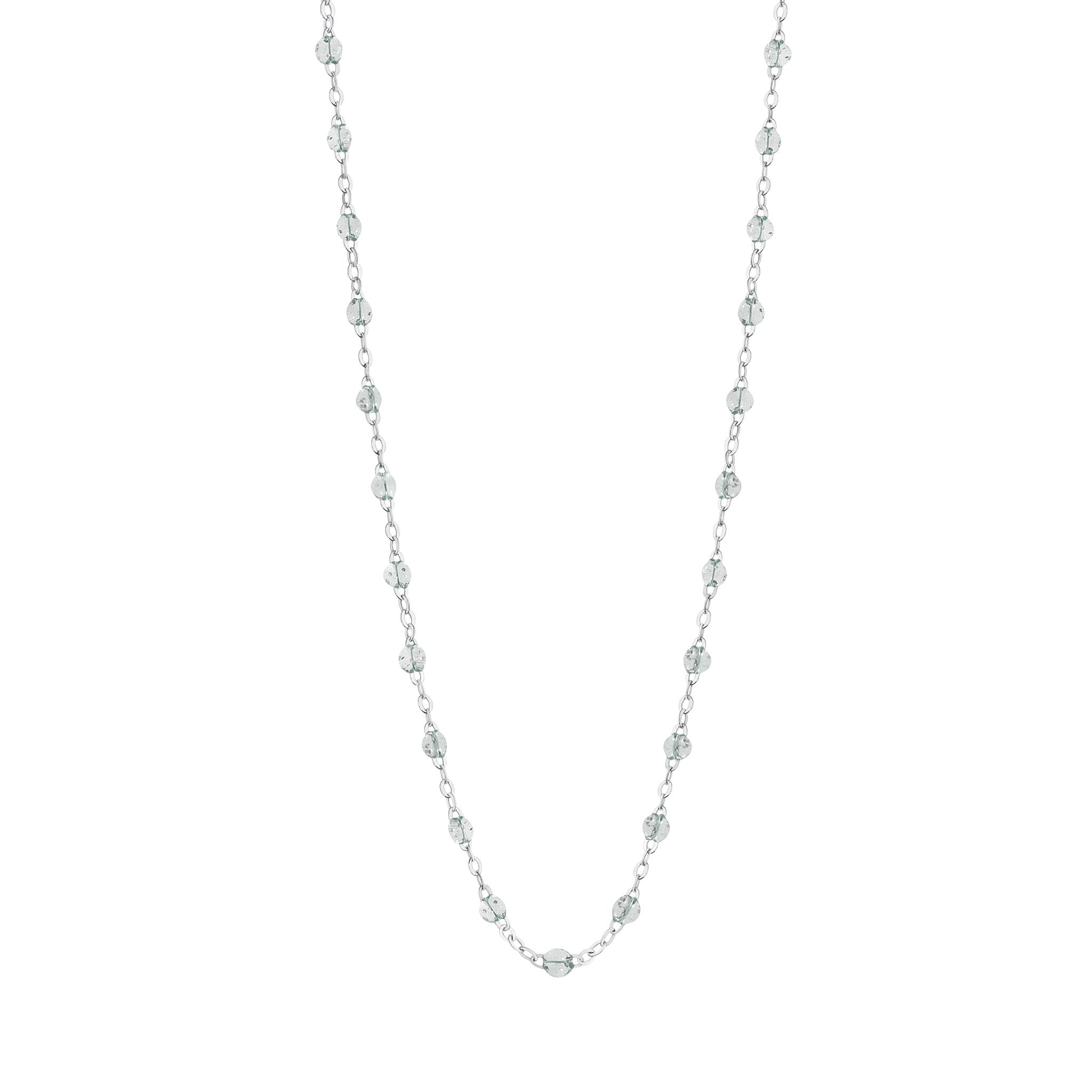 Collier sparkle Classique Gigi, or blanc, 42 cm classique gigi Référence :  b1gi001g4942xx -1