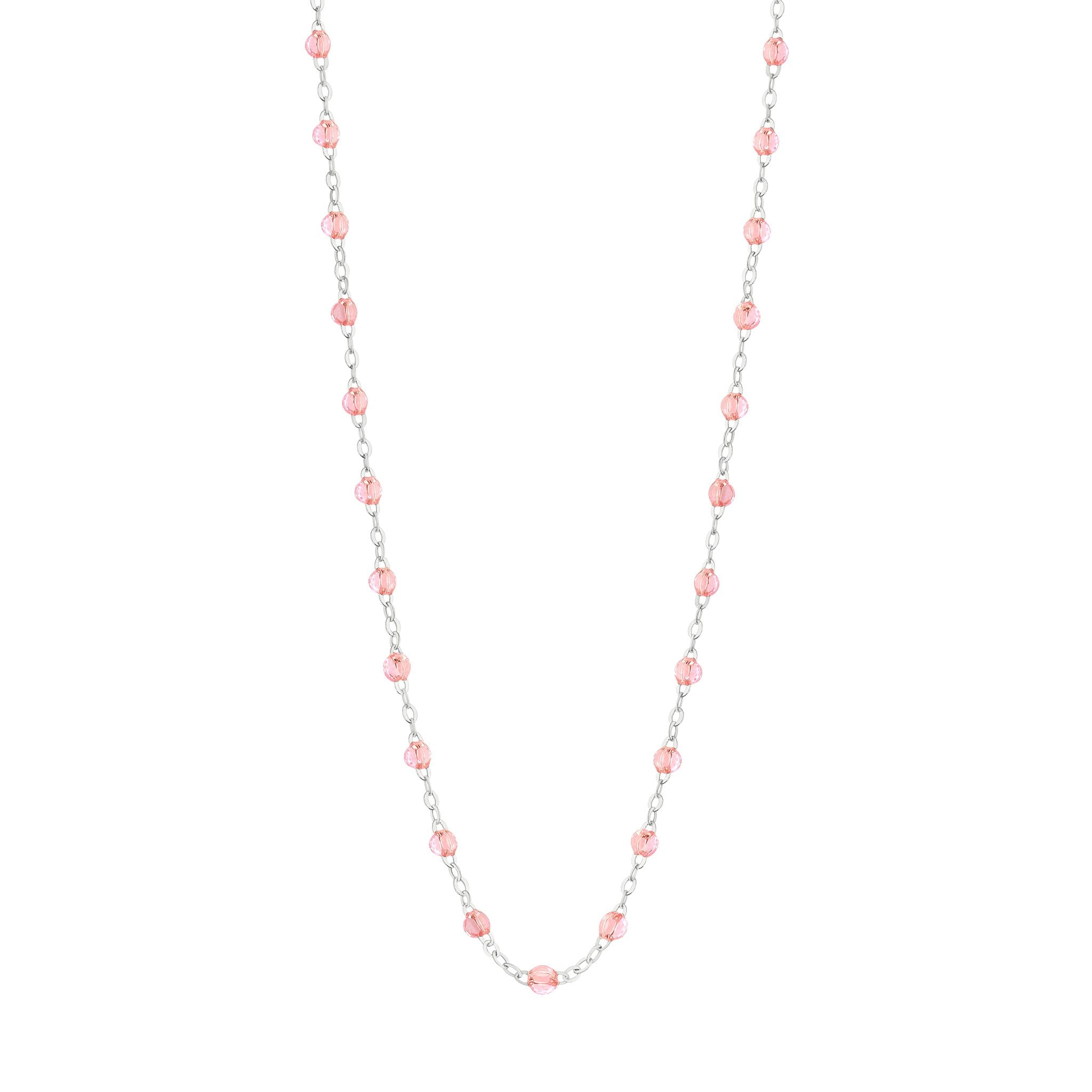 Collier rosée Classique Gigi, or blanc, 42 cm classique gigi Référence :  b1gi001g5342xx -1