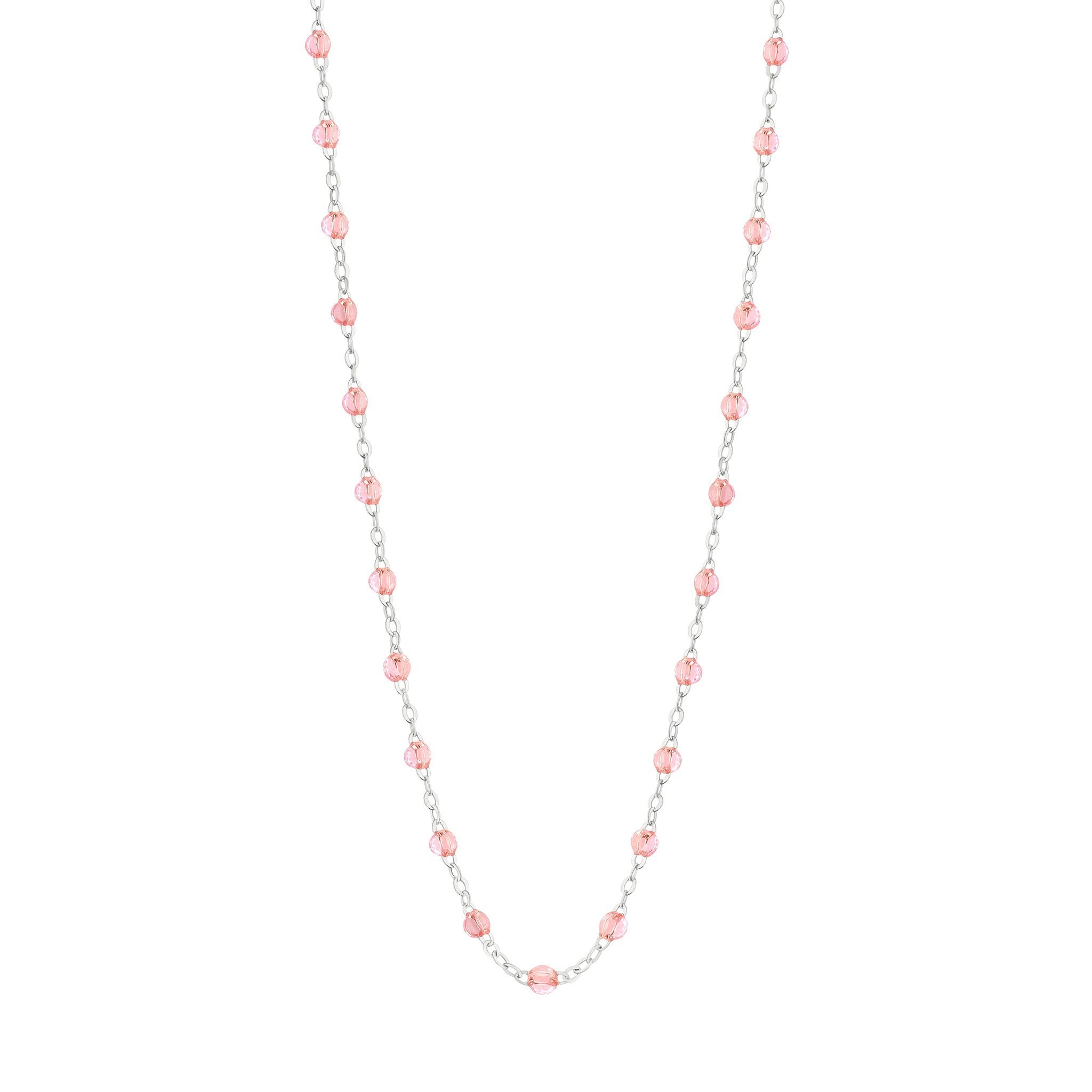 Collier rosée Classique Gigi, or blanc, 45 cm classique gigi Référence :  b1gi001g5345xx -1