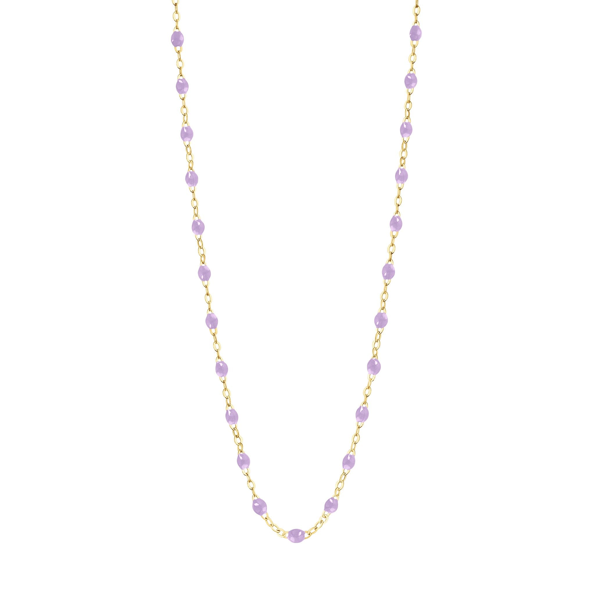 Collier parme Classique Gigi, or jaune, 45 cm classique gigi Référence :  b1gi001j1045xx -1