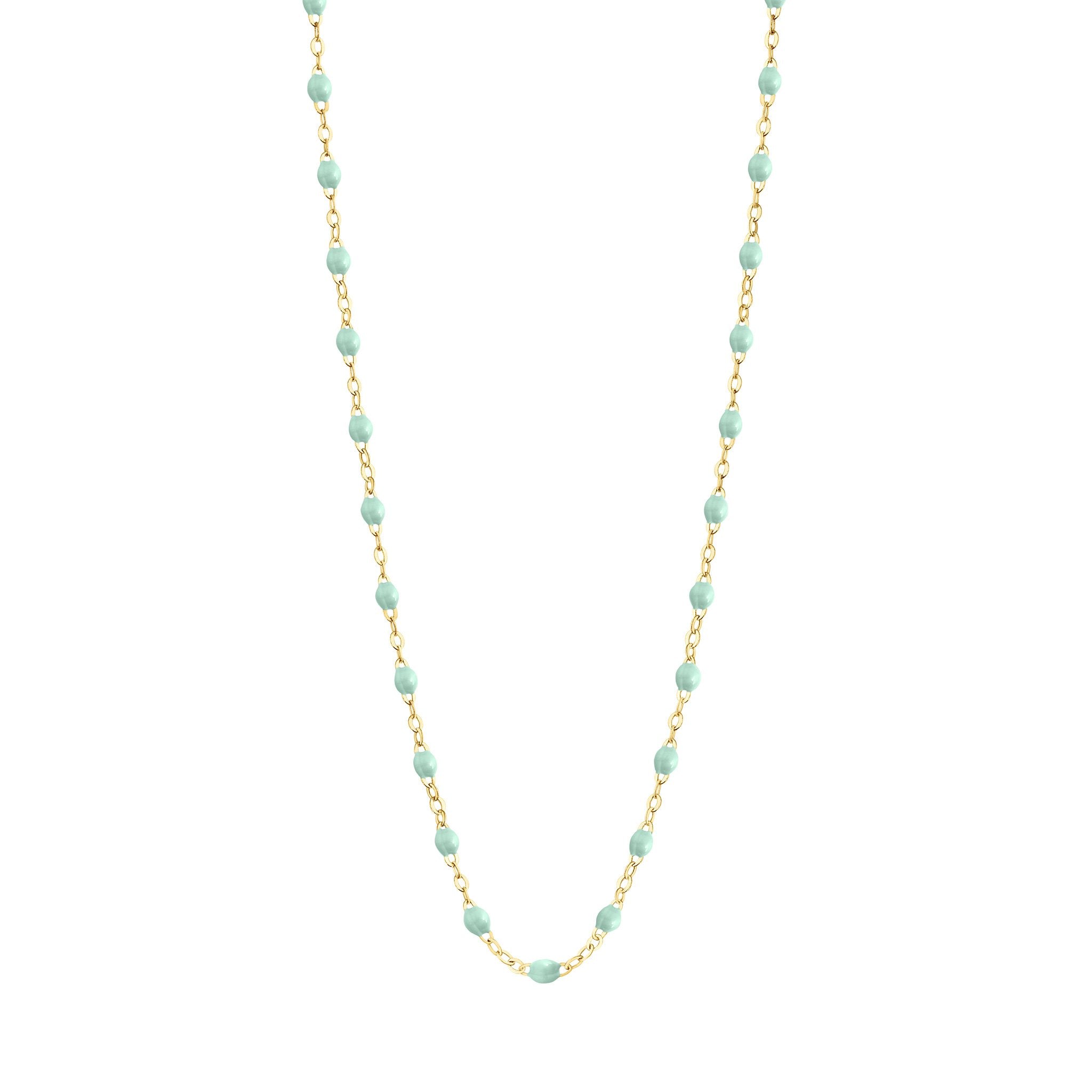 Collier jade Classique Gigi, or jaune, 45 cm classique gigi Référence :  b1gi001j1745xx -1