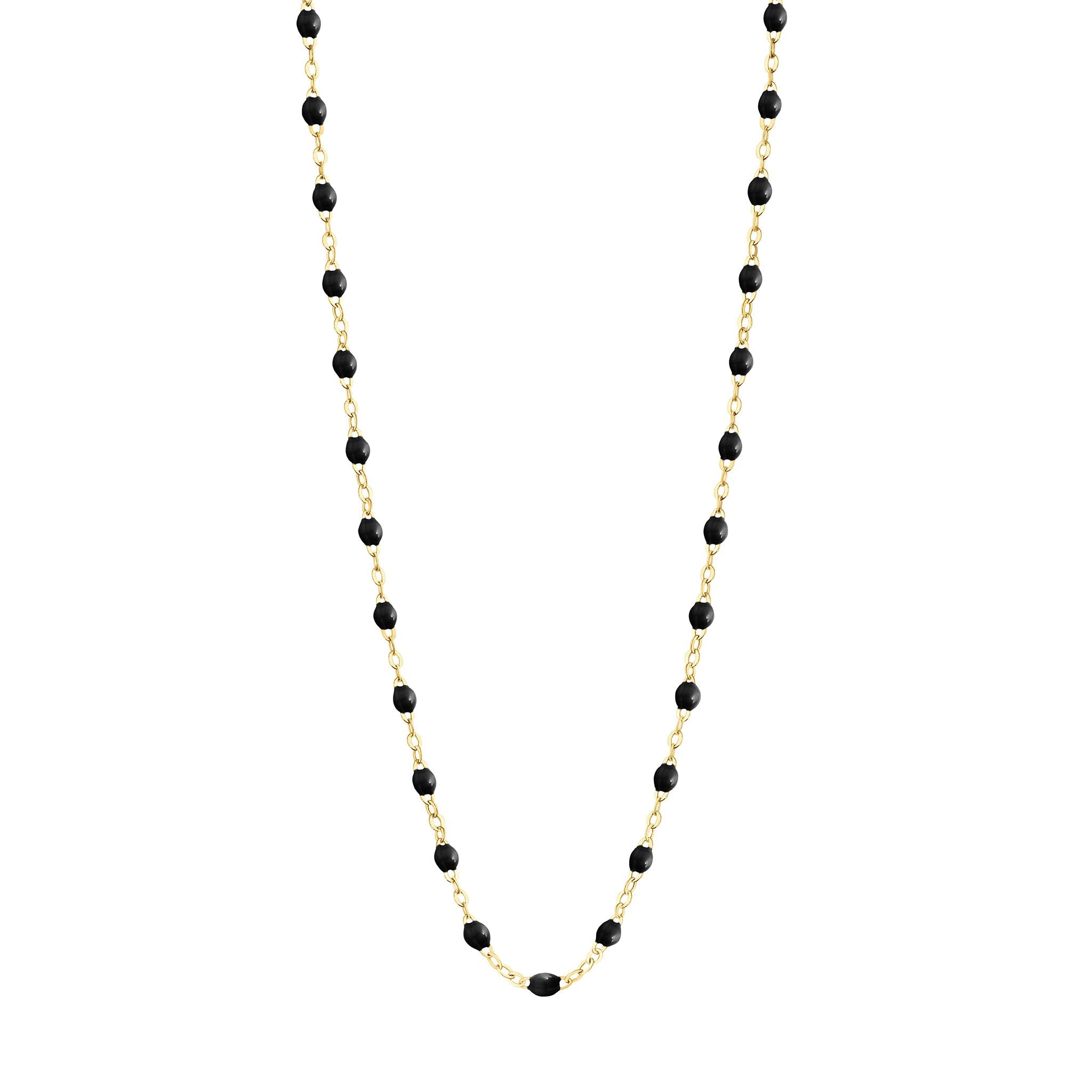 Collier noir Classique Gigi, or jaune, 42 cm classique gigi Référence :  b1gi001j2042xx -1