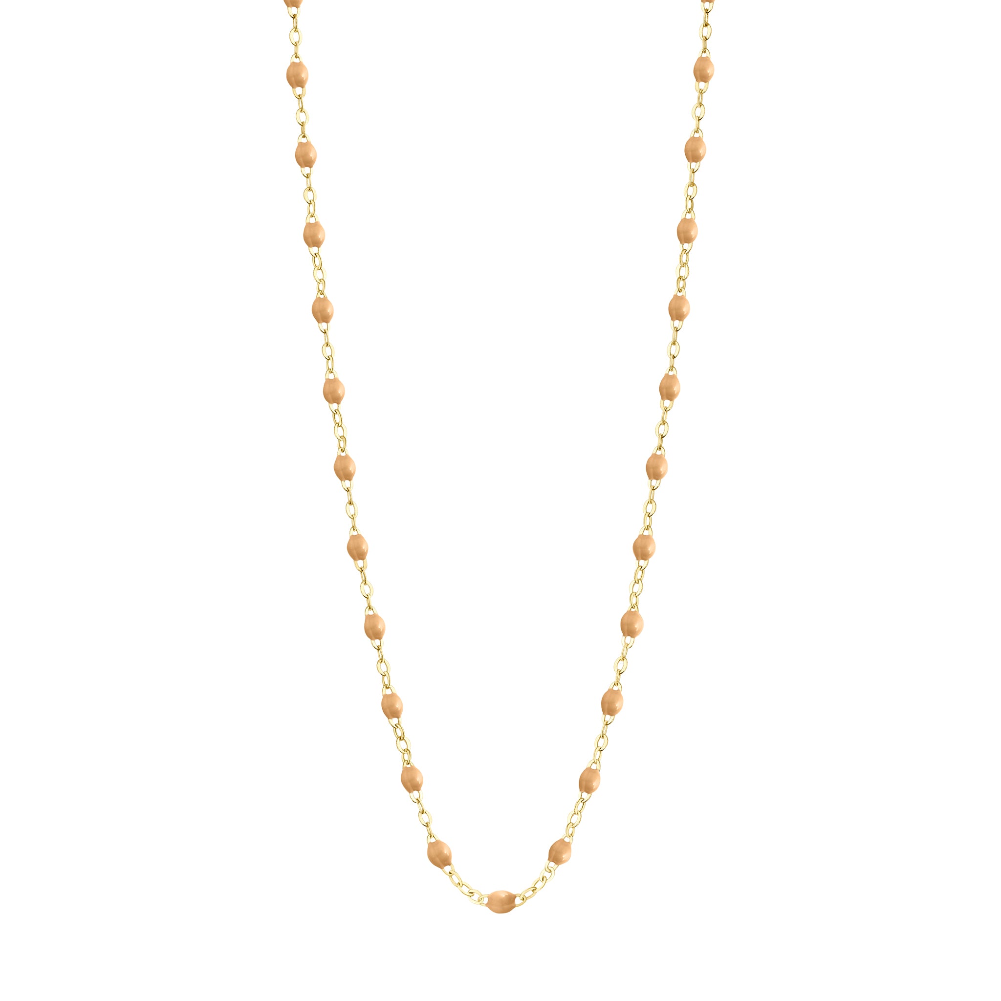 Collier nude Classique Gigi, or jaune, 42 cm