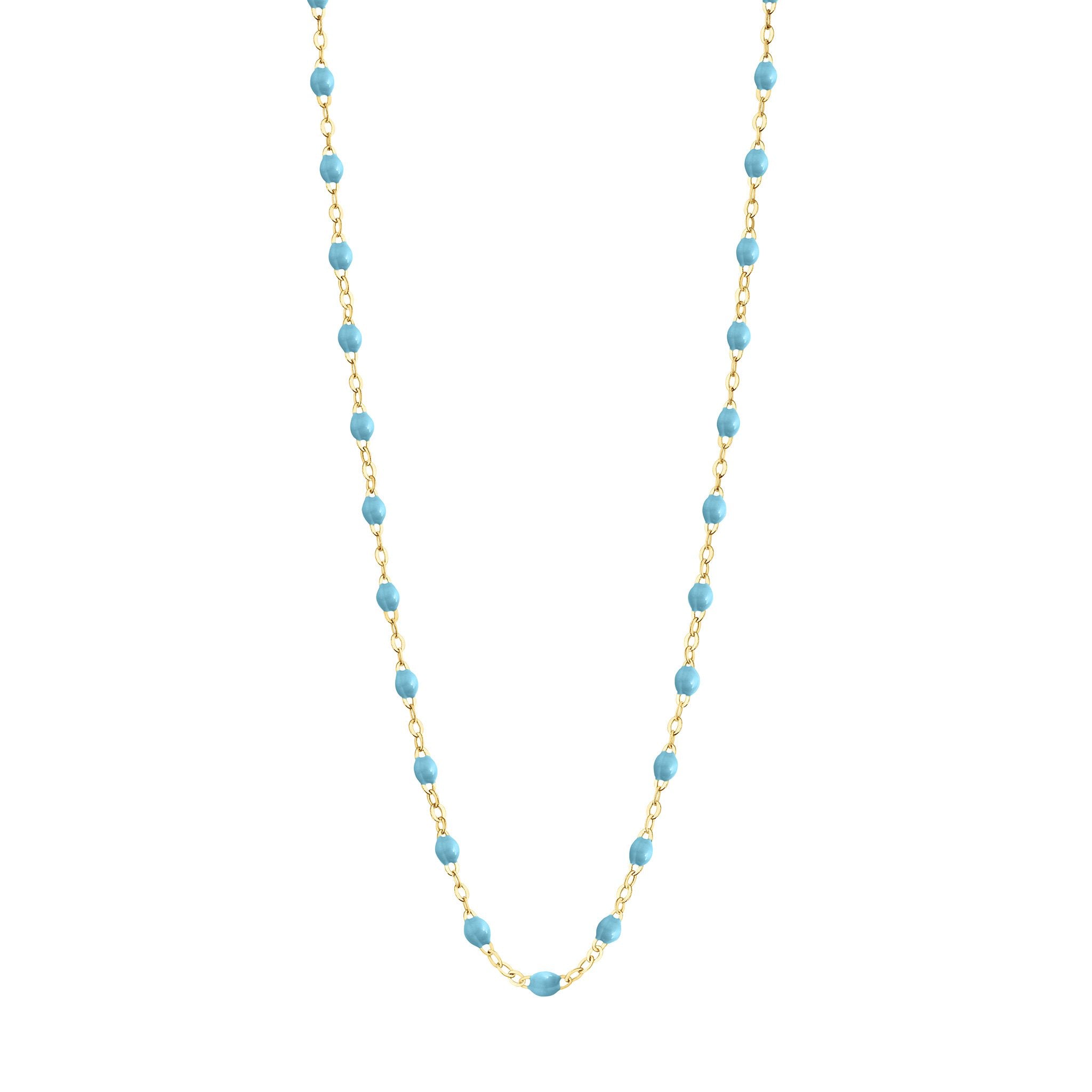 Collier turquoise Classique Gigi, or jaune, 45 cm classique gigi Référence :  b1gi001j3445xx -1