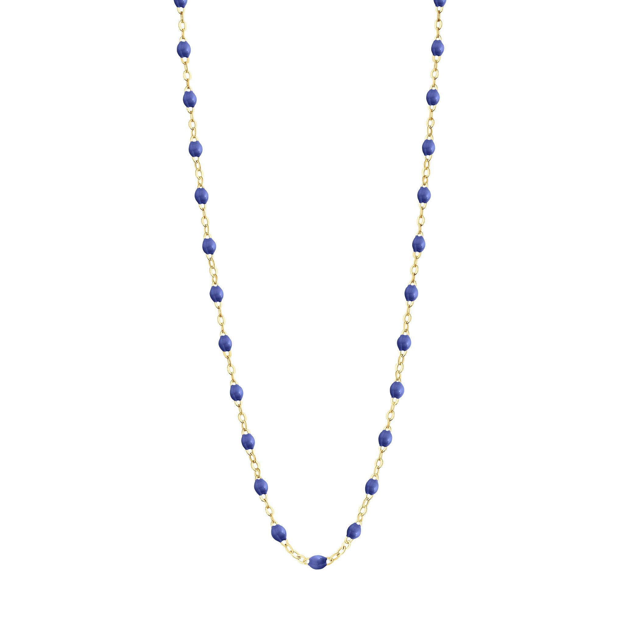 Collier bleuet Classique Gigi, or jaune, 45 cm classique gigi Référence :  b1gi001j4545xx -1