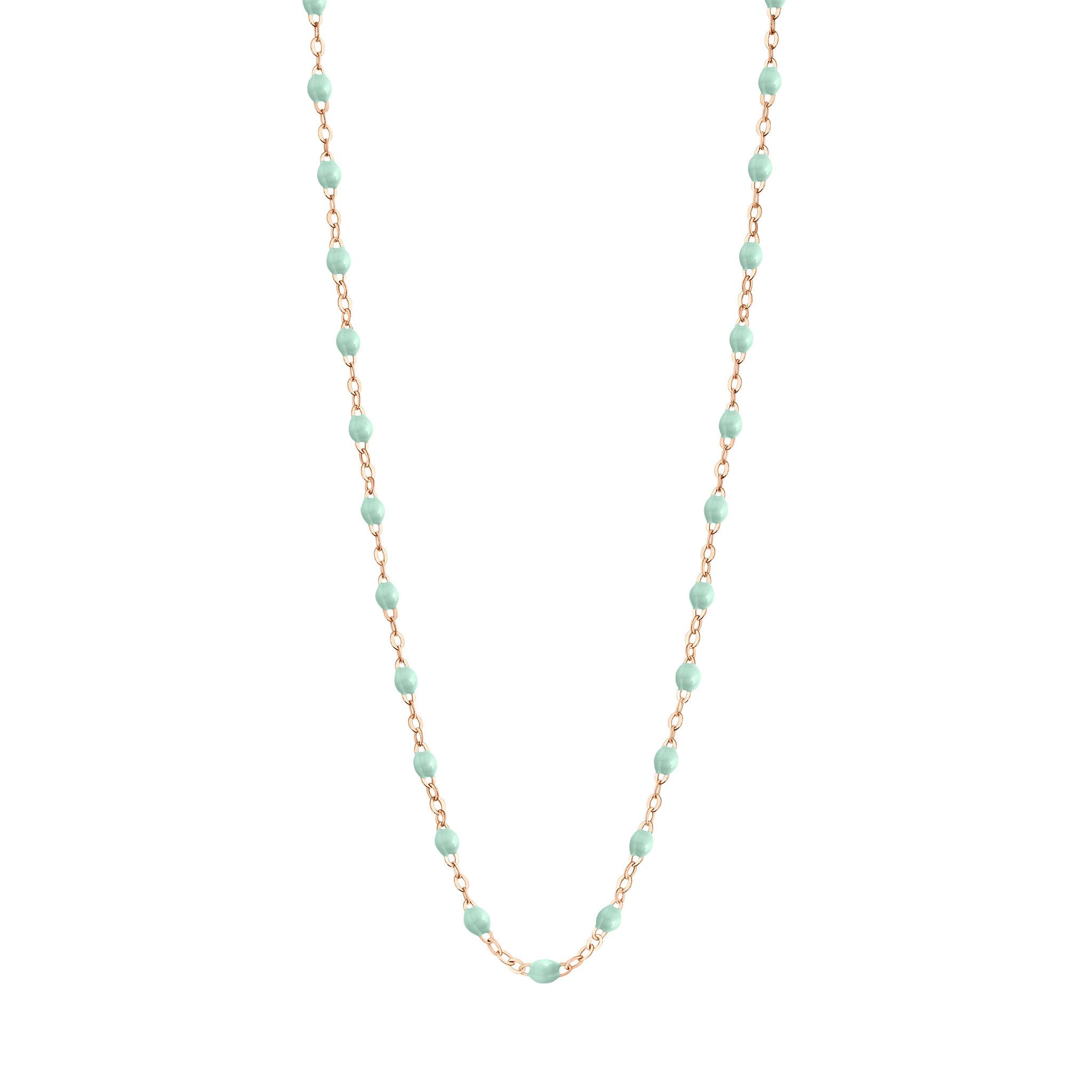 Collier jade Classique Gigi, or rose, 42 cm classique gigi Référence :  b1gi001r1742xx -1