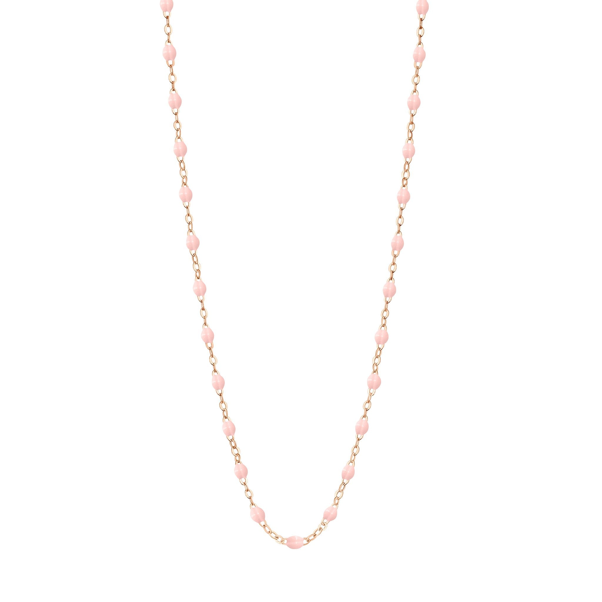 Collier rose bébé Classique Gigi, or rose, 42 cm classique gigi Référence :  b1gi001r2842xx -1