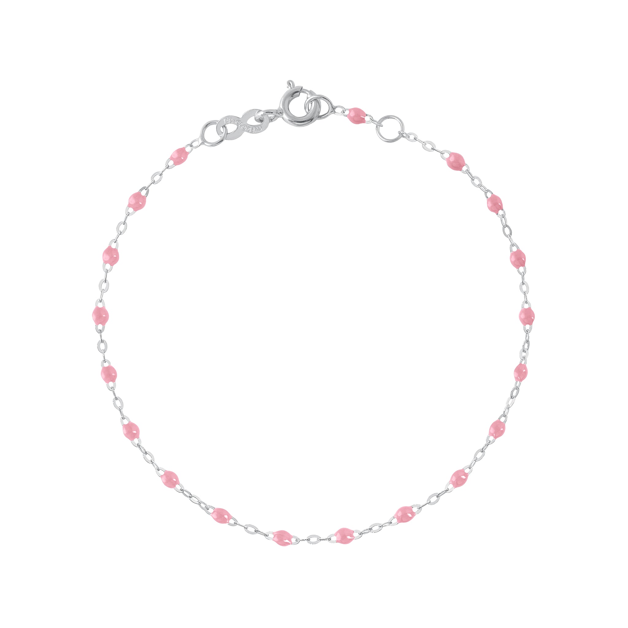 Bracelet fuchsia Classique Gigi, or blanc, 15 cm classique gigi Référence :  b3gi001g0915xx -1