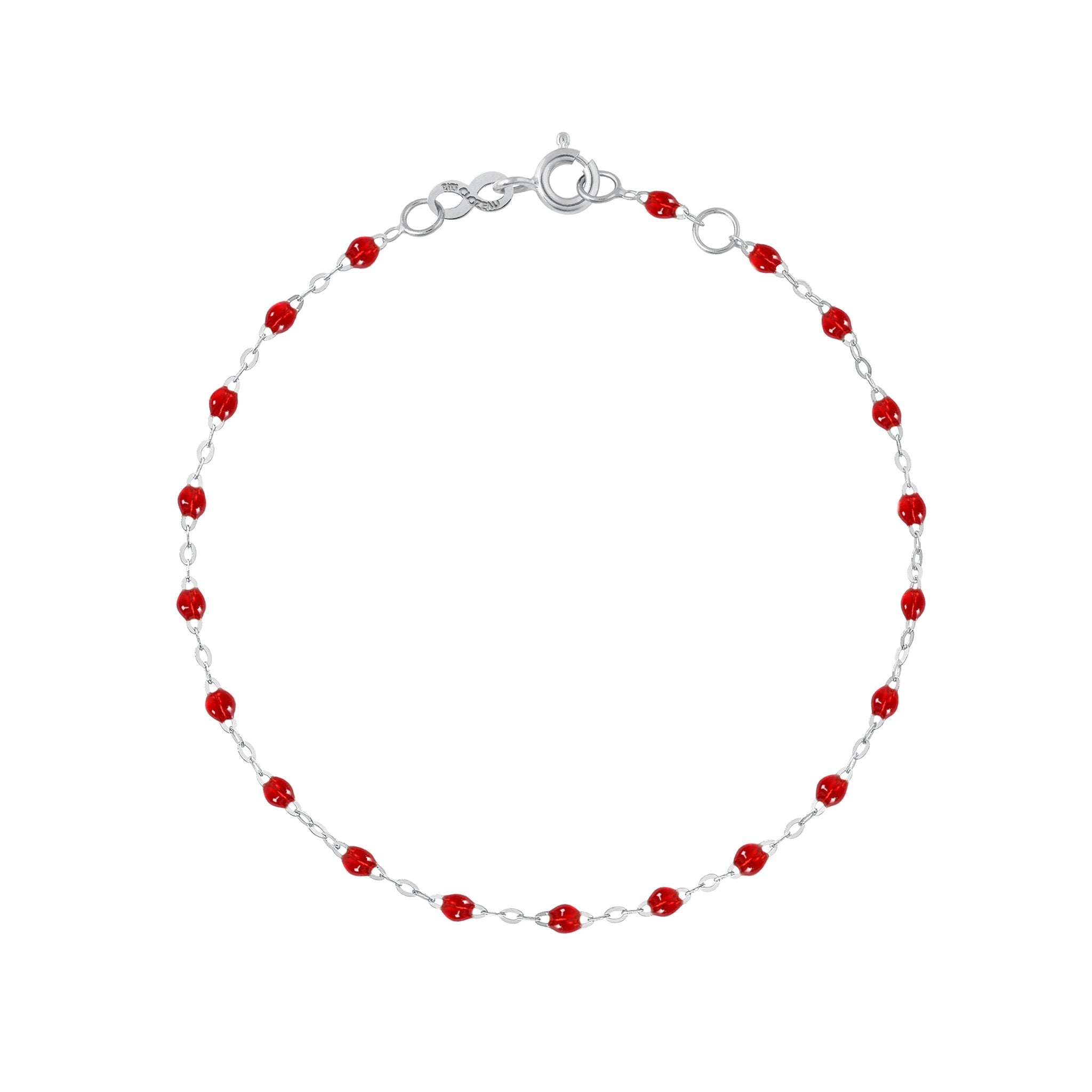 Bracelet rubis Classique Gigi, or blanc, 15 cm classique gigi Référence :  b3gi001g3215xx -1
