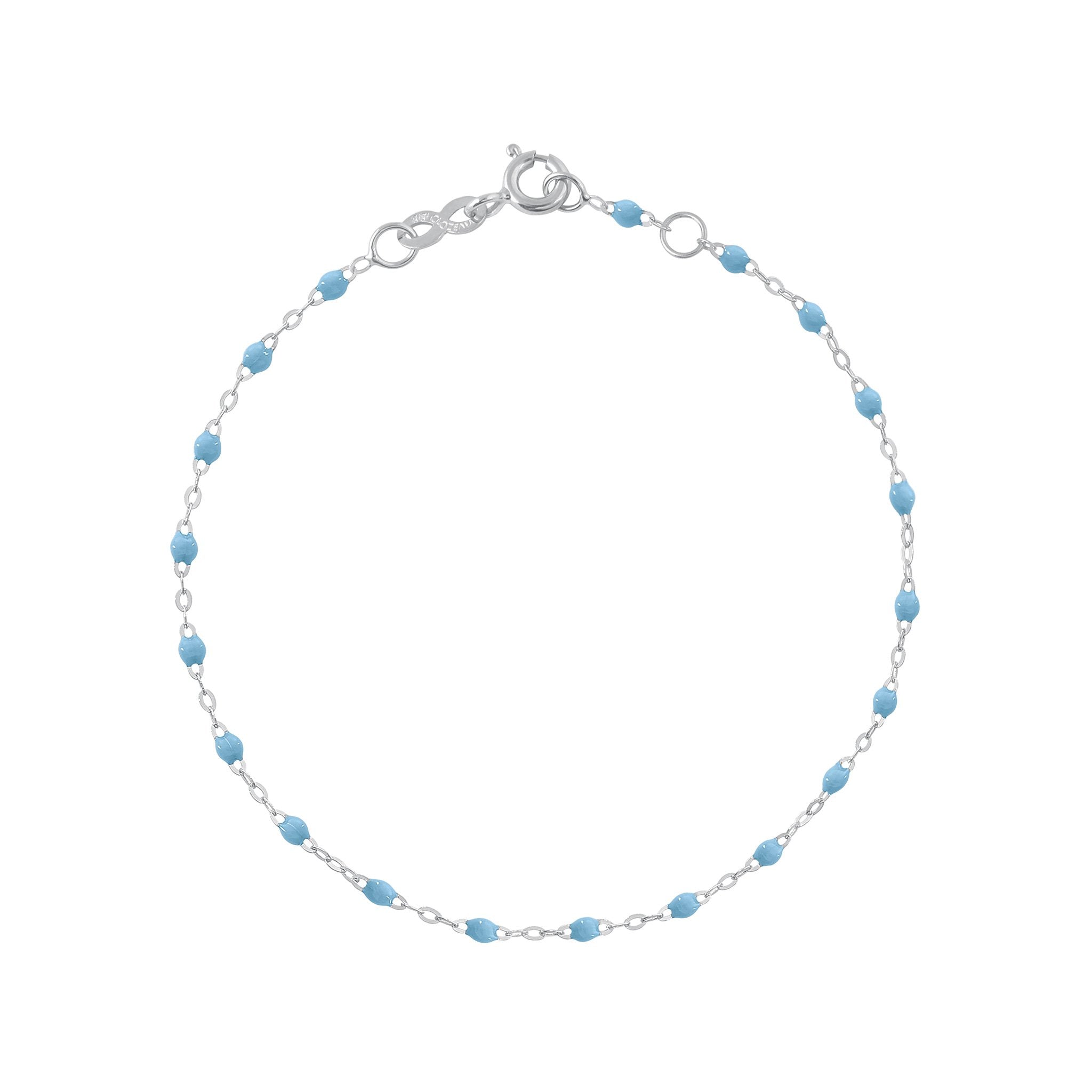 Bracelet turquoise Classique Gigi, or blanc, 15 cm classique gigi Référence :  b3gi001g3415xx -1