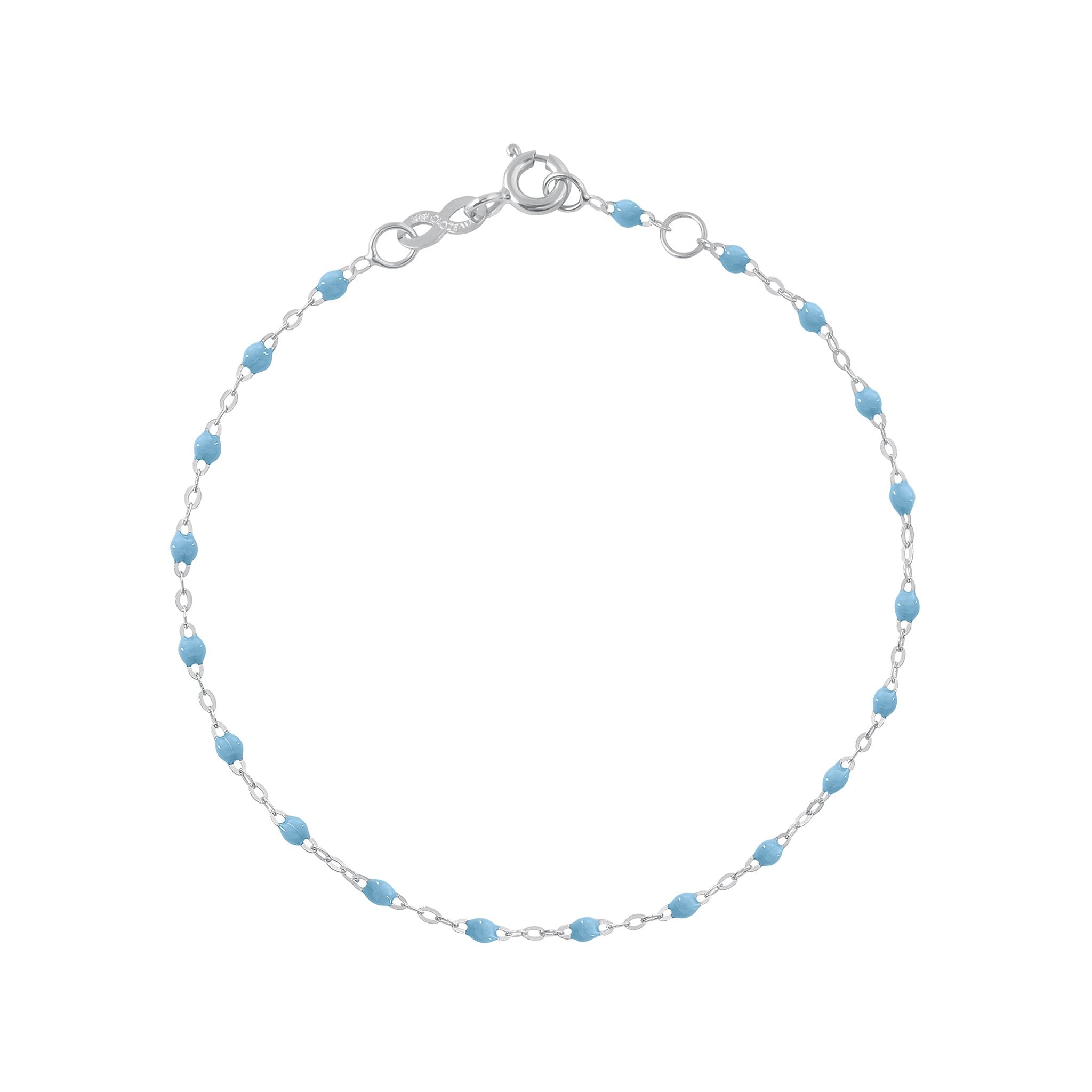 Bracelet turquoise Classique Gigi, or blanc, 17 cm classique gigi Référence :  b3gi001g3417xx -1