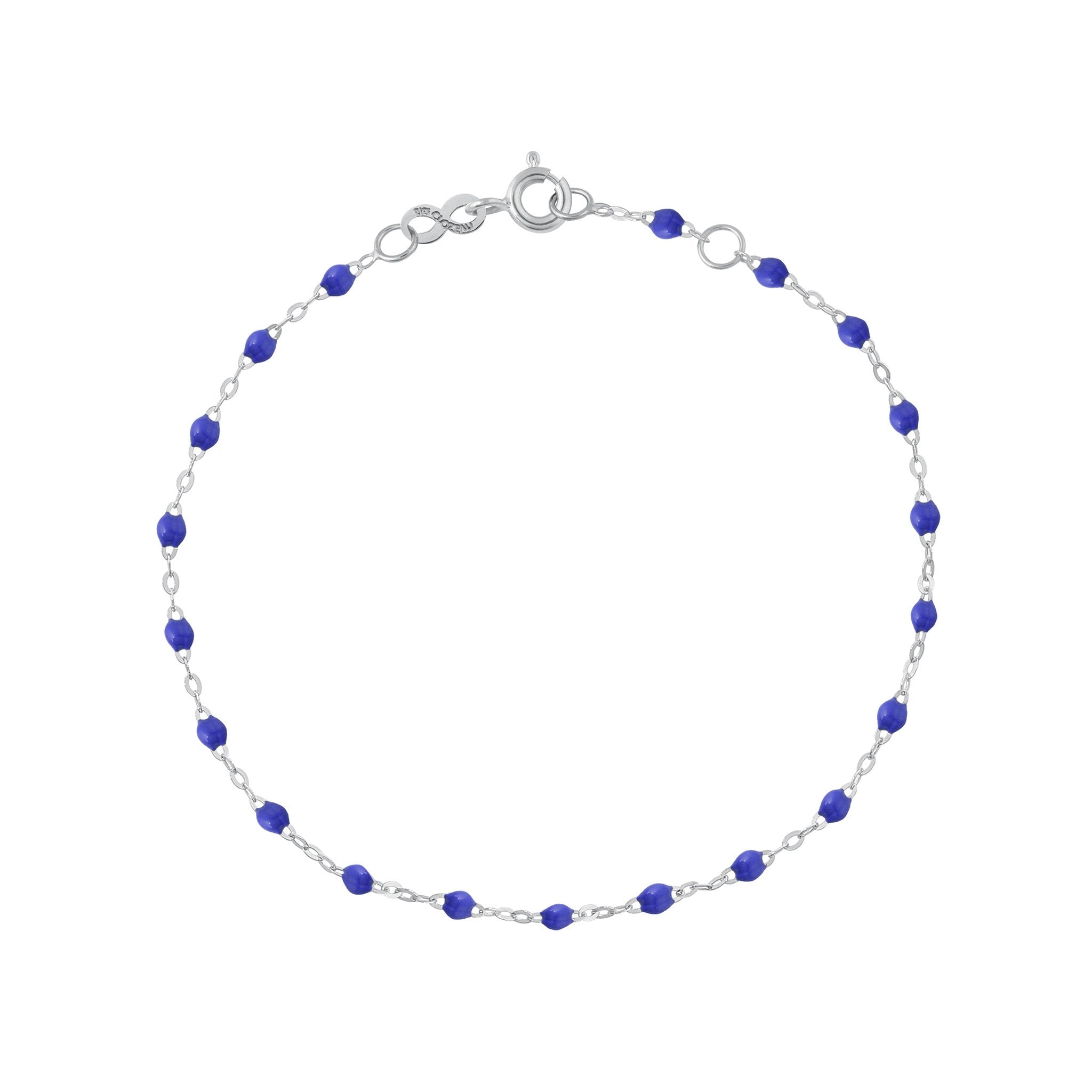 Bracelet bleuet Classique Gigi, or blanc, 15 cm classique gigi Référence :  b3gi001g4515xx -1