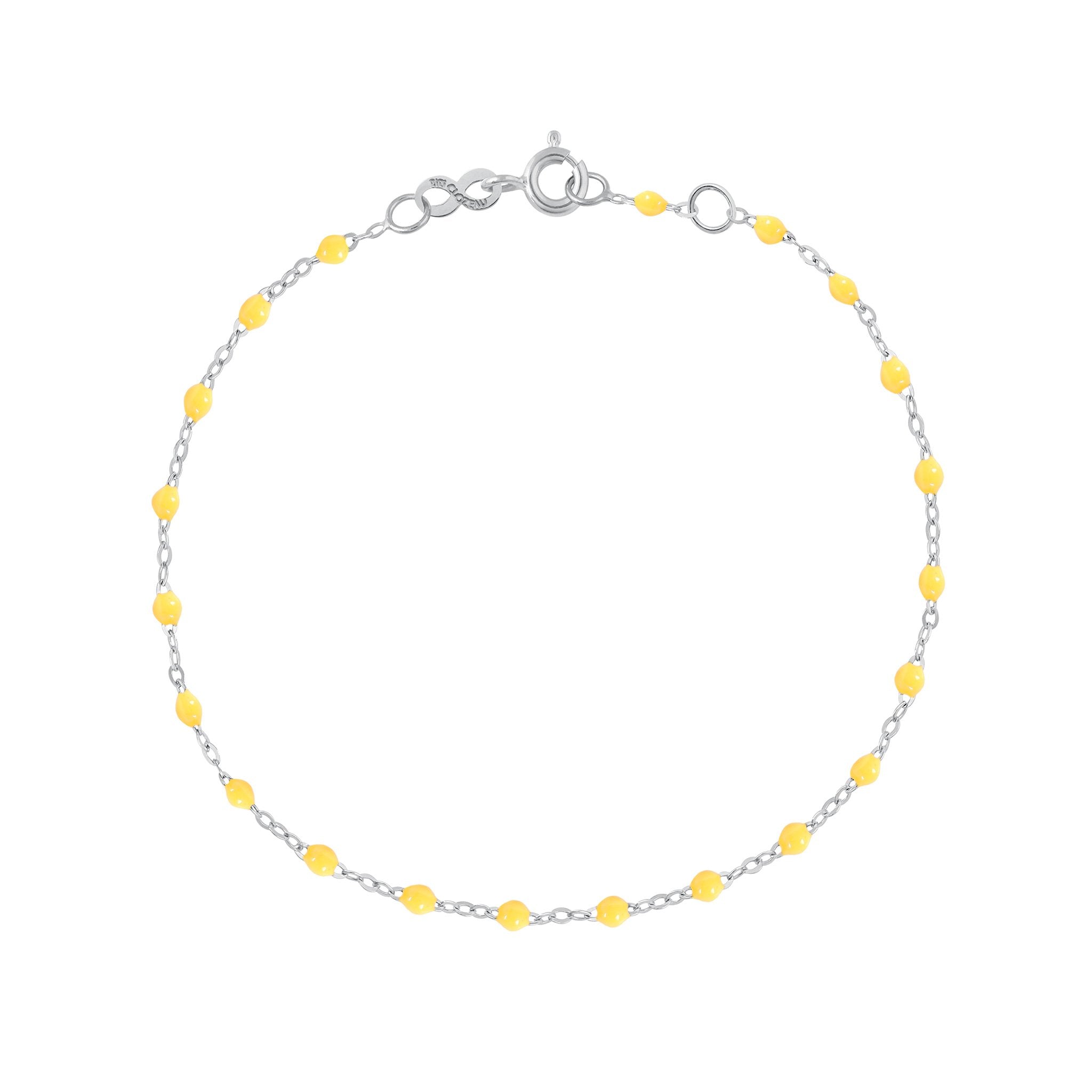 Bracelet citron Classique Gigi, or blanc, 15 cm classique gigi Référence :  b3gi001g4715xx -1