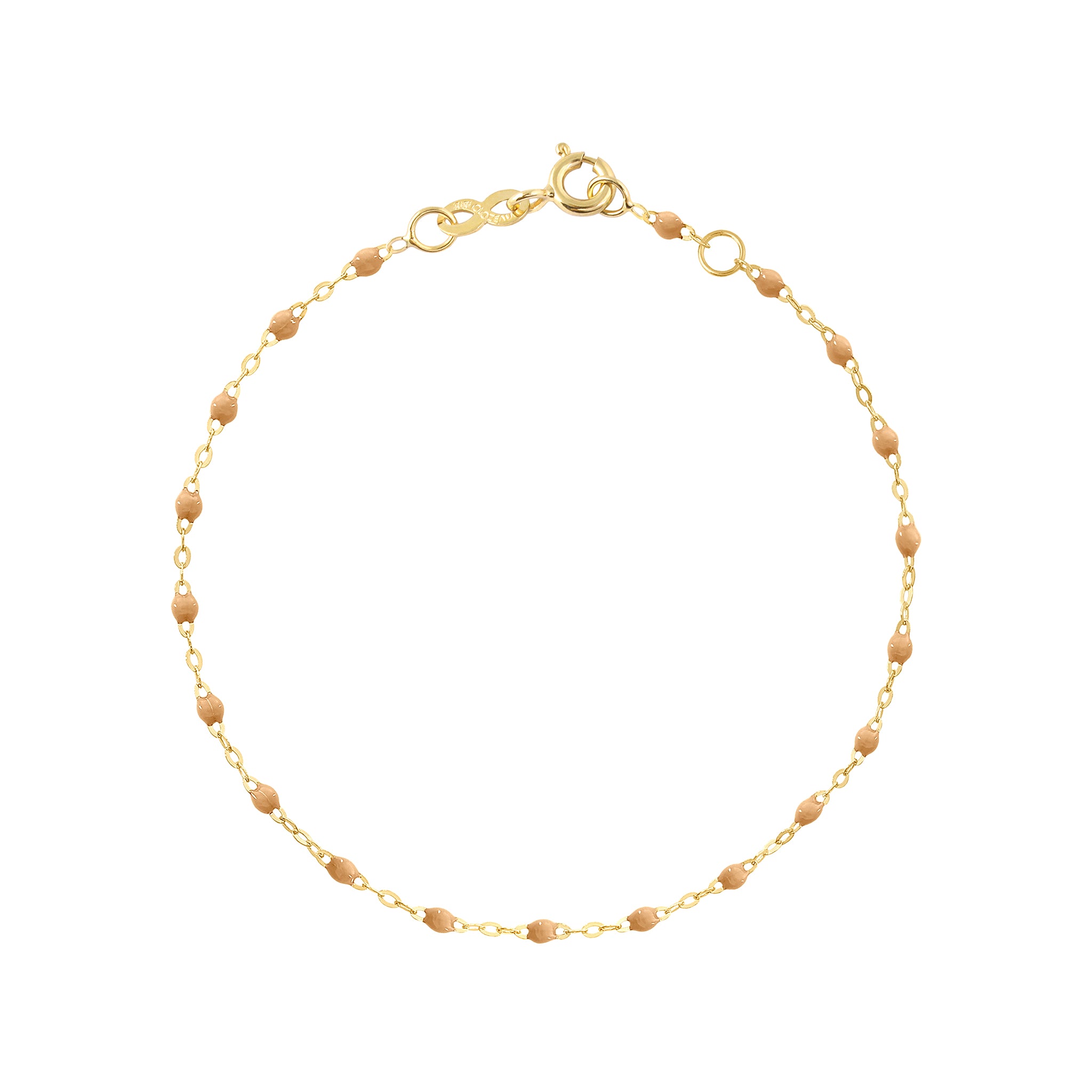 Bracelet nude Classique Gigi, or jaune, 17 cm