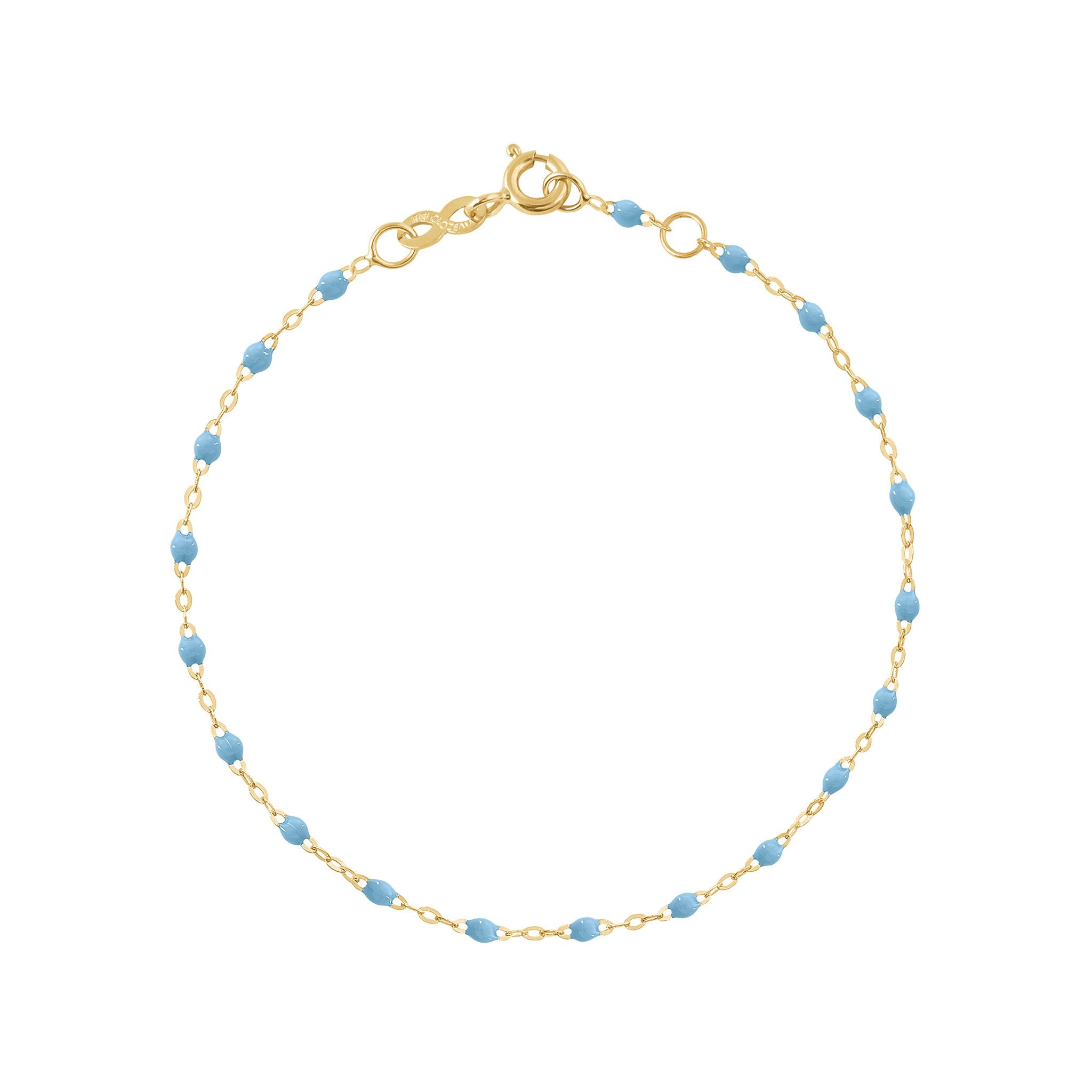 Bracelet turquoise Classique Gigi, or jaune, 17 cm classique gigi Référence :  b3gi001j3417xx -1