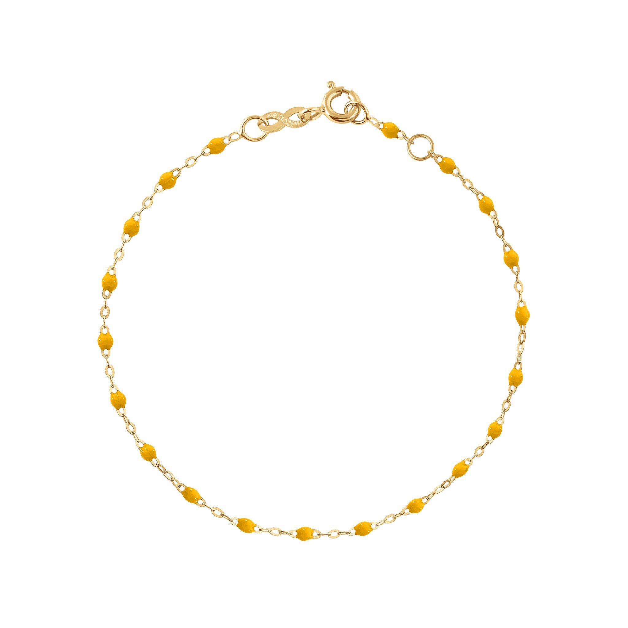 Bracelet canarie Classique Gigi, or jaune, 17 cm