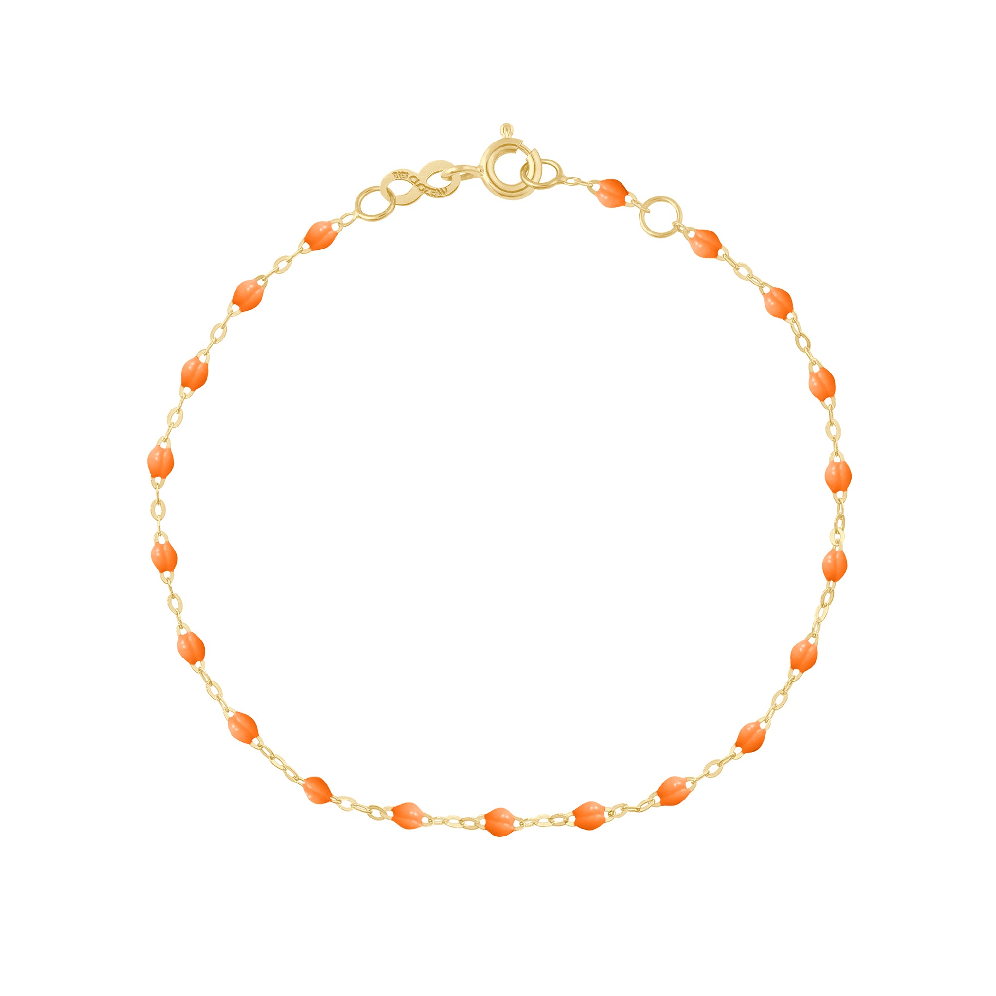 Bracelet mandarine Classique Gigi, or jaune, 17 cm