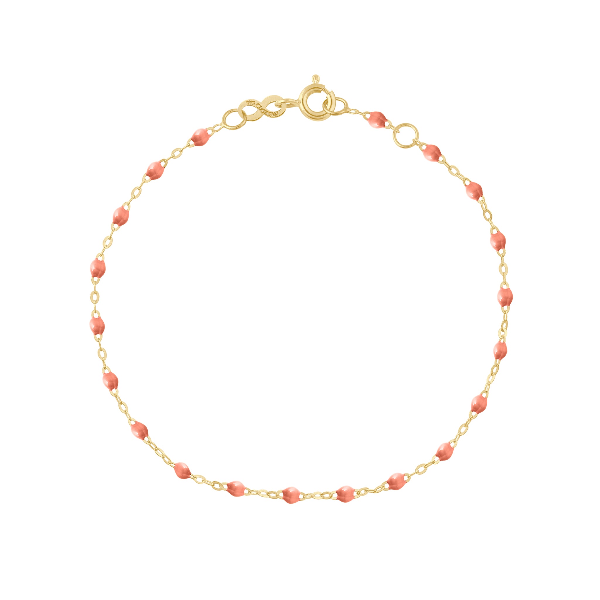 Bracelet saumon Classique Gigi, or jaune, 17 cm classique gigi Référence :  b3gi001j4817xx -1