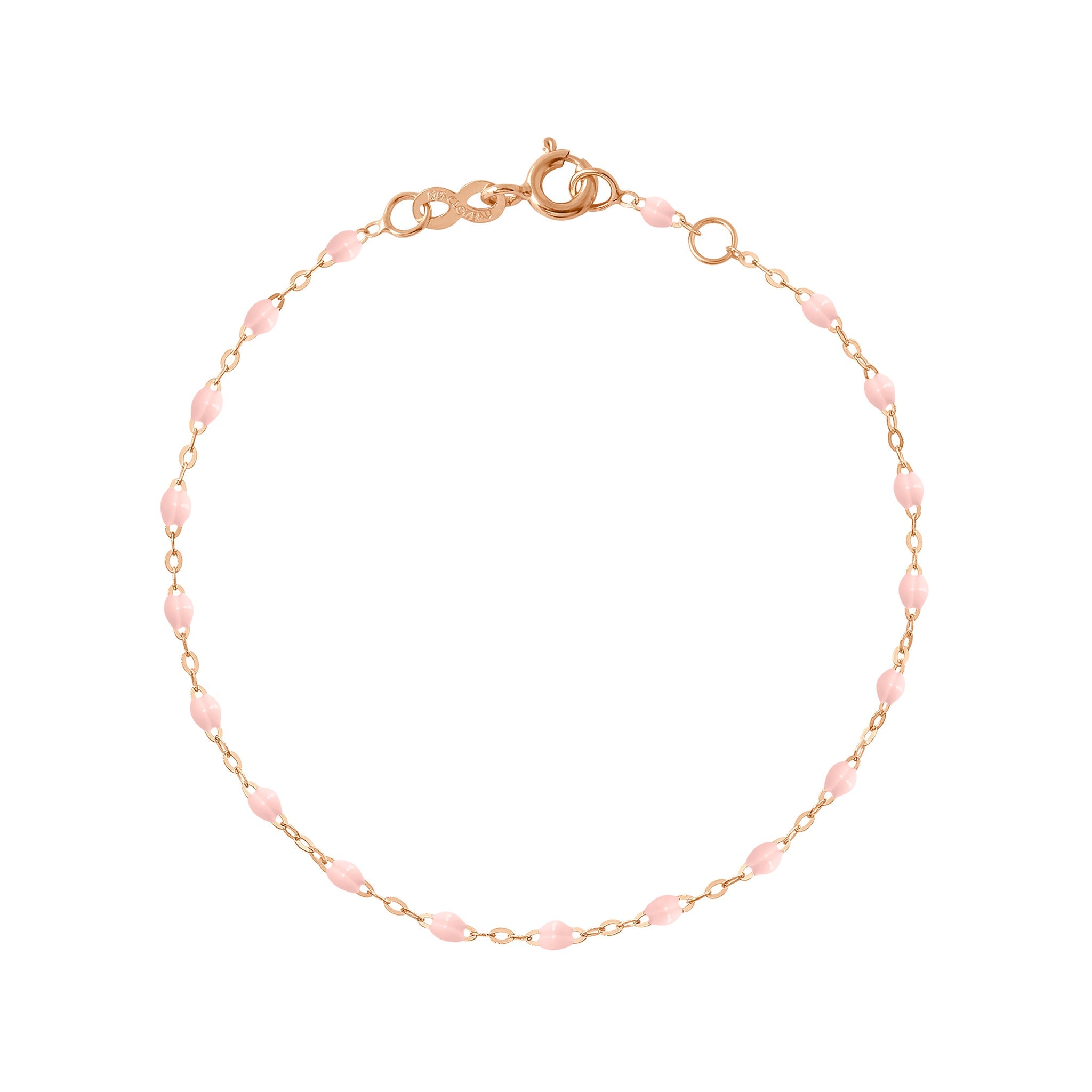 Bracelet bébé rose bébé Classique Gigi, or rose, 13 cm classique gigi Référence :  b3gi001r2813xx -1