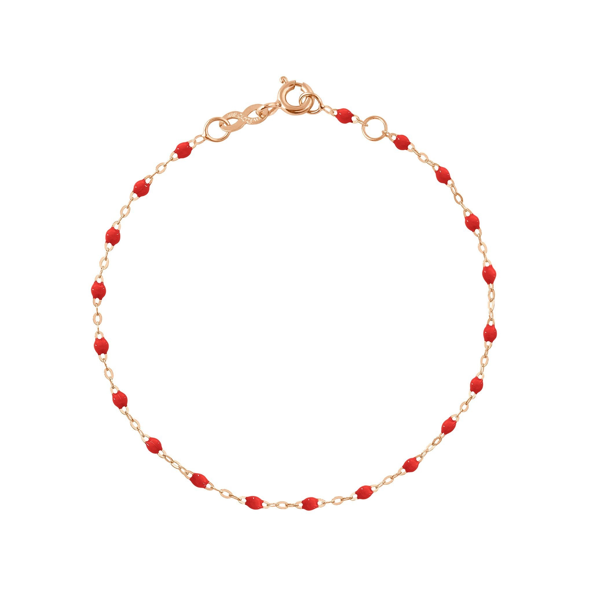 Bracelet coquelicot Classique Gigi, or rose, 15 cm classique gigi Référence :  b3gi001r3115xx -1