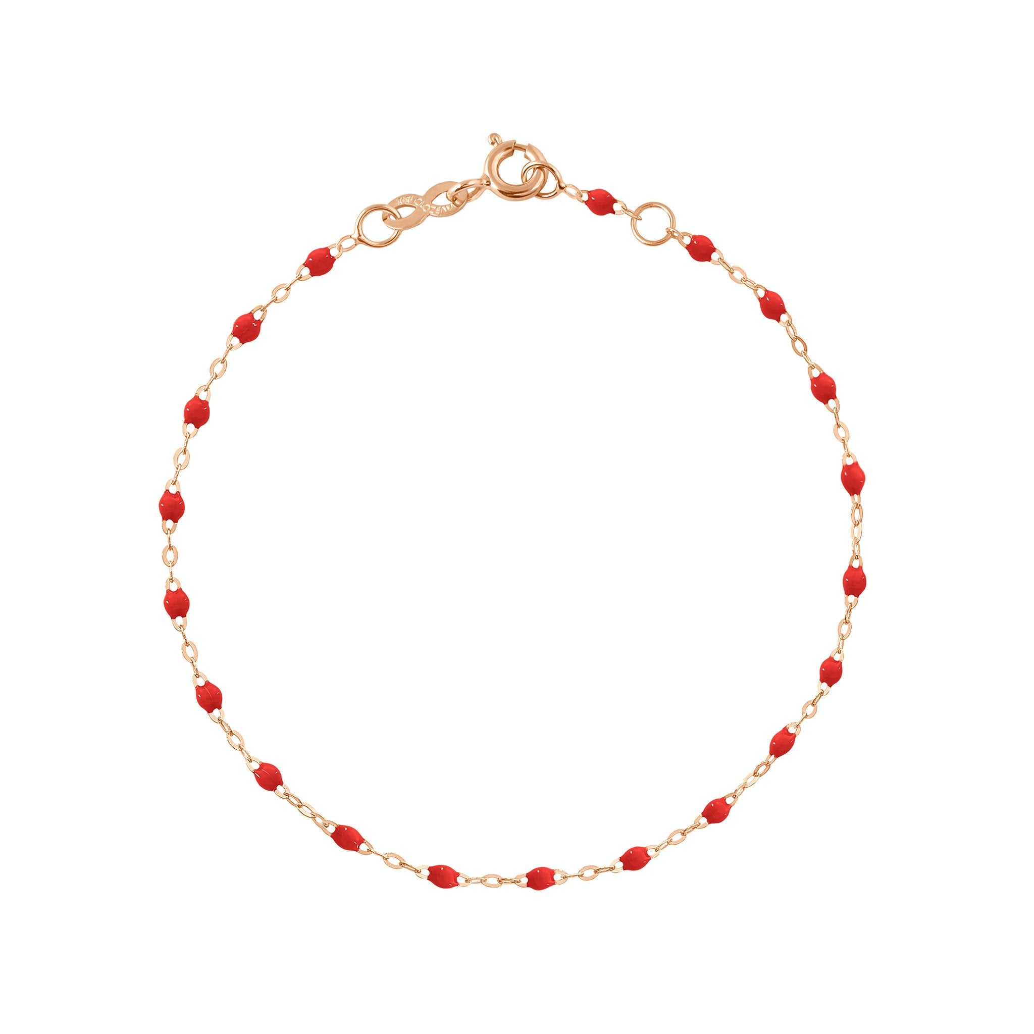 Bracelet coquelicot Classique Gigi, or rose, 17 cm classique gigi Référence :  b3gi001r3117xx -1