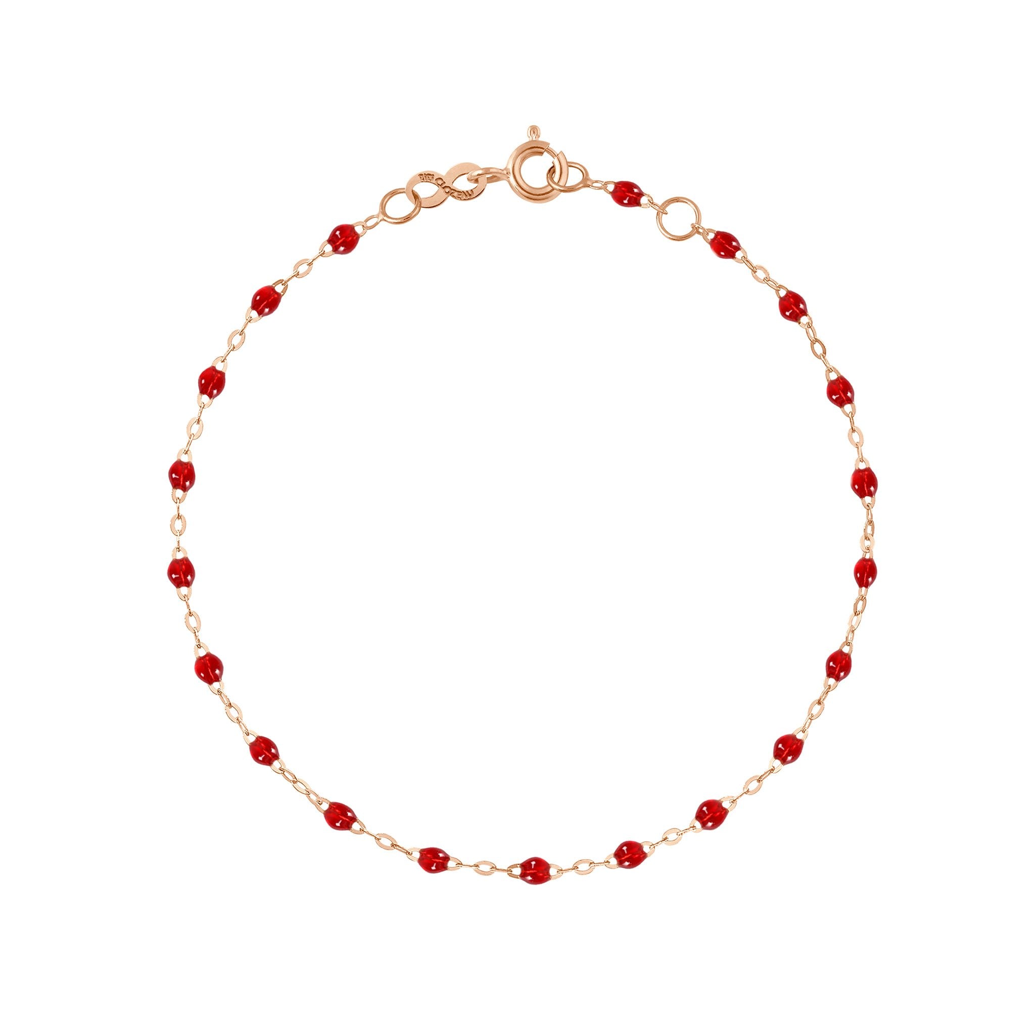 Bracelet rubis Classique Gigi, or rose, 15 cm classique gigi Référence :  b3gi001r3215xx -1