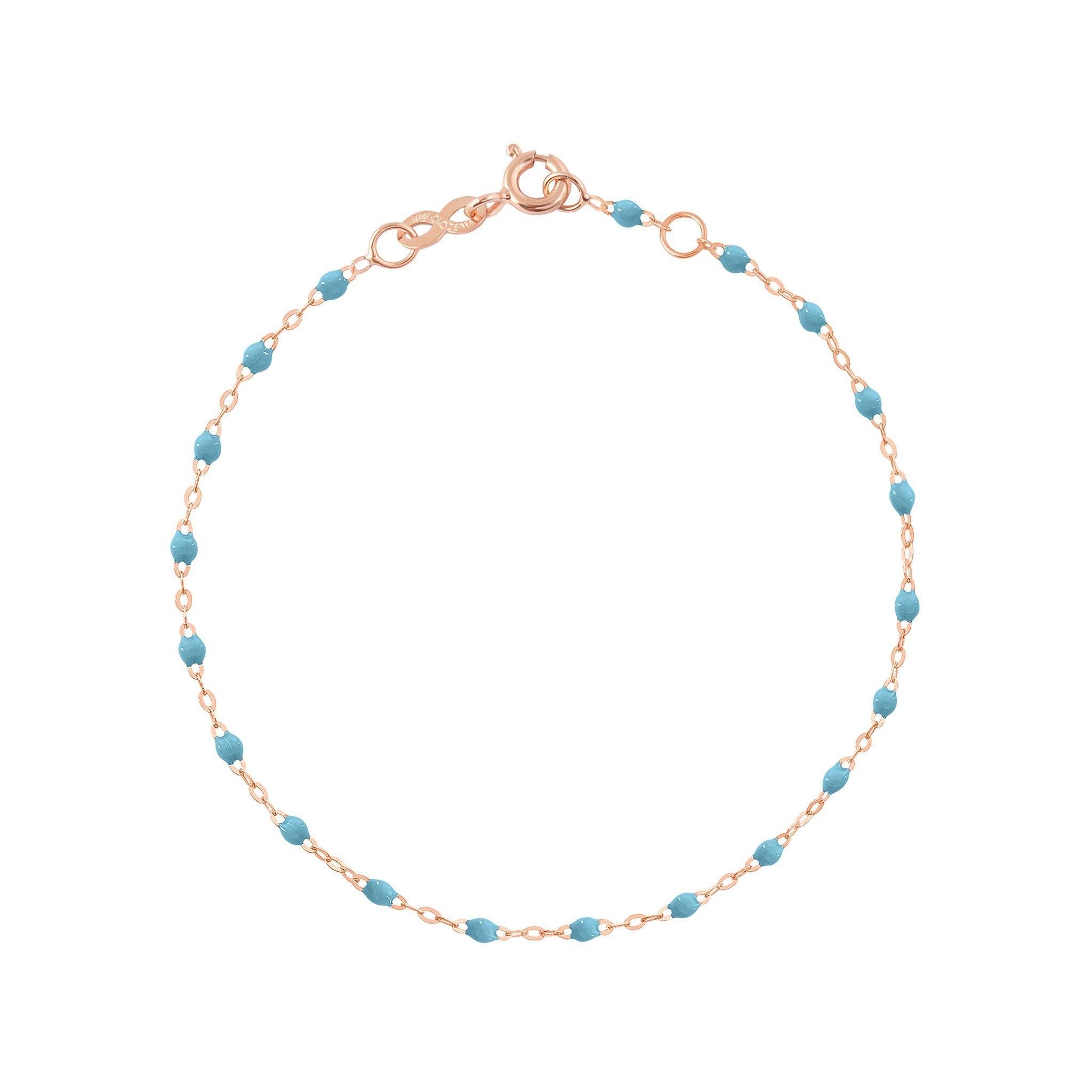 Bracelet turquoise Classique Gigi, or rose, 15 cm classique gigi Référence :  b3gi001r3415xx -1