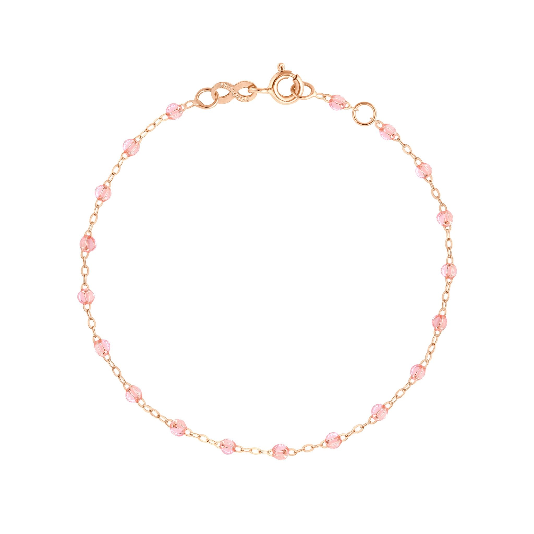 Bracelet rosée Classique Gigi, or rose, 17 cm