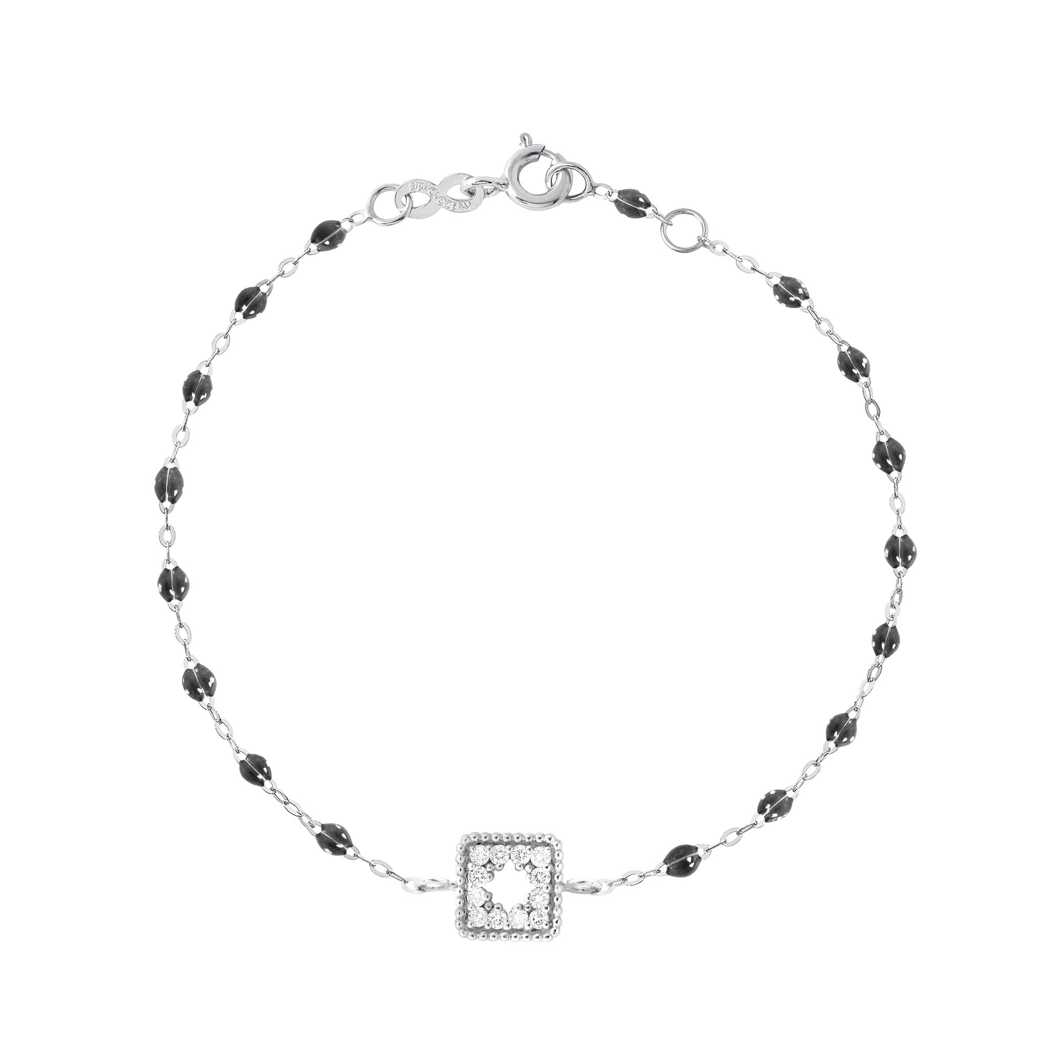 Bracelet quartz Trésor, diamants, or blanc, 17 cm pirate Référence :  b3tr001g5717di -1