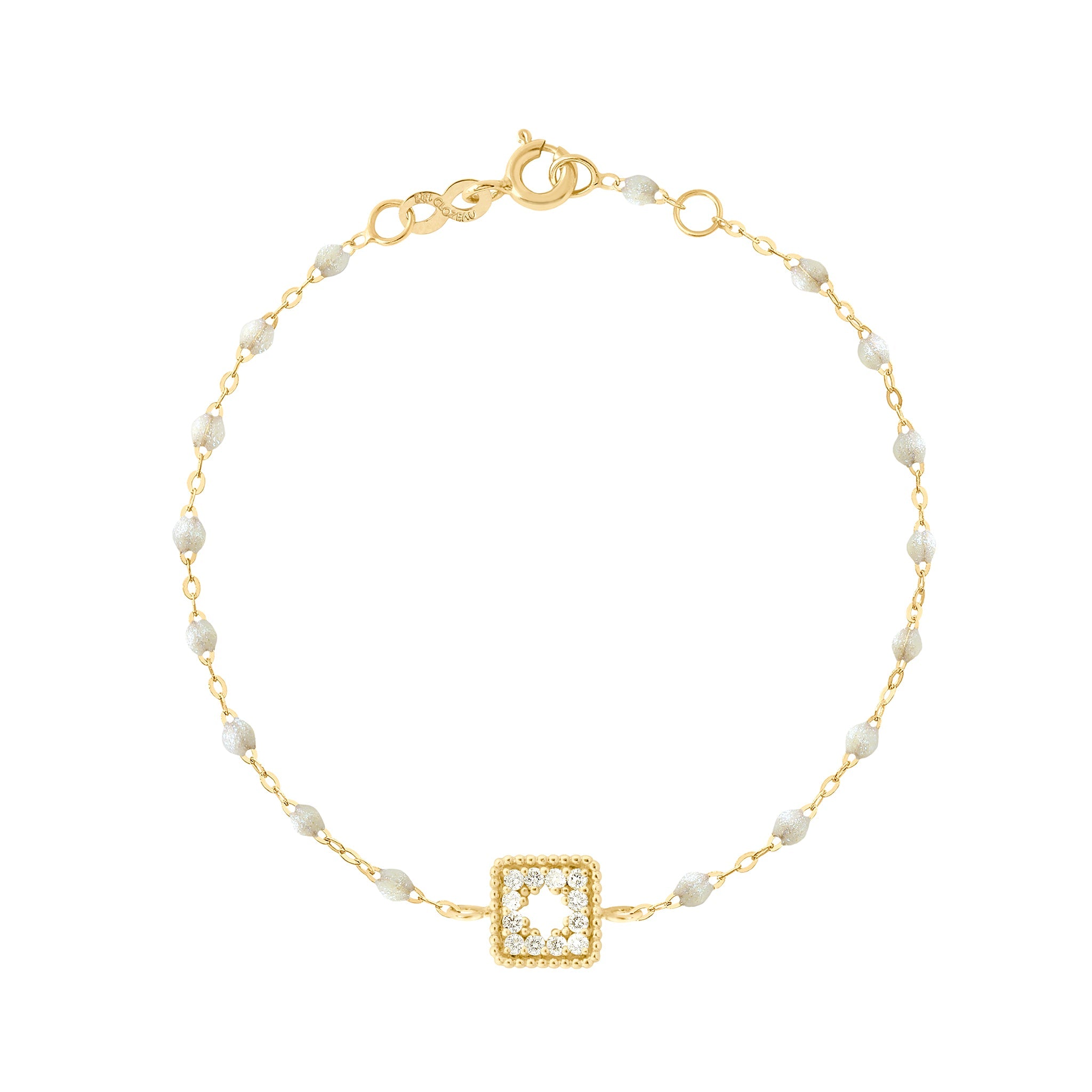 Bracelet opale Trésor, diamants, or jaune, 17 cm pirate Référence :  b3tr001j6117di -1