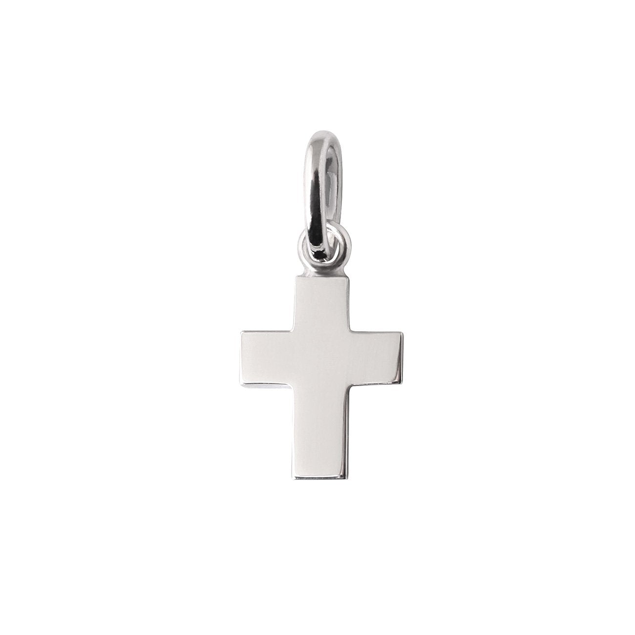 Pendentif Croix, or blanc madone Référence :  b5co008g00xxxx -1