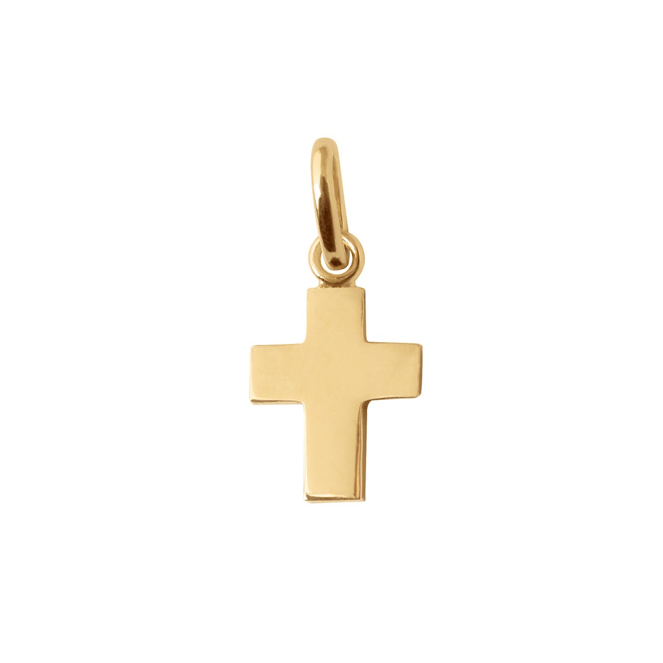 Pendentif Croix, or jaune madone Référence :  b5co008j00xxxx -1