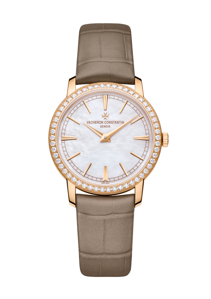 Montre manuel 33 mm or rose